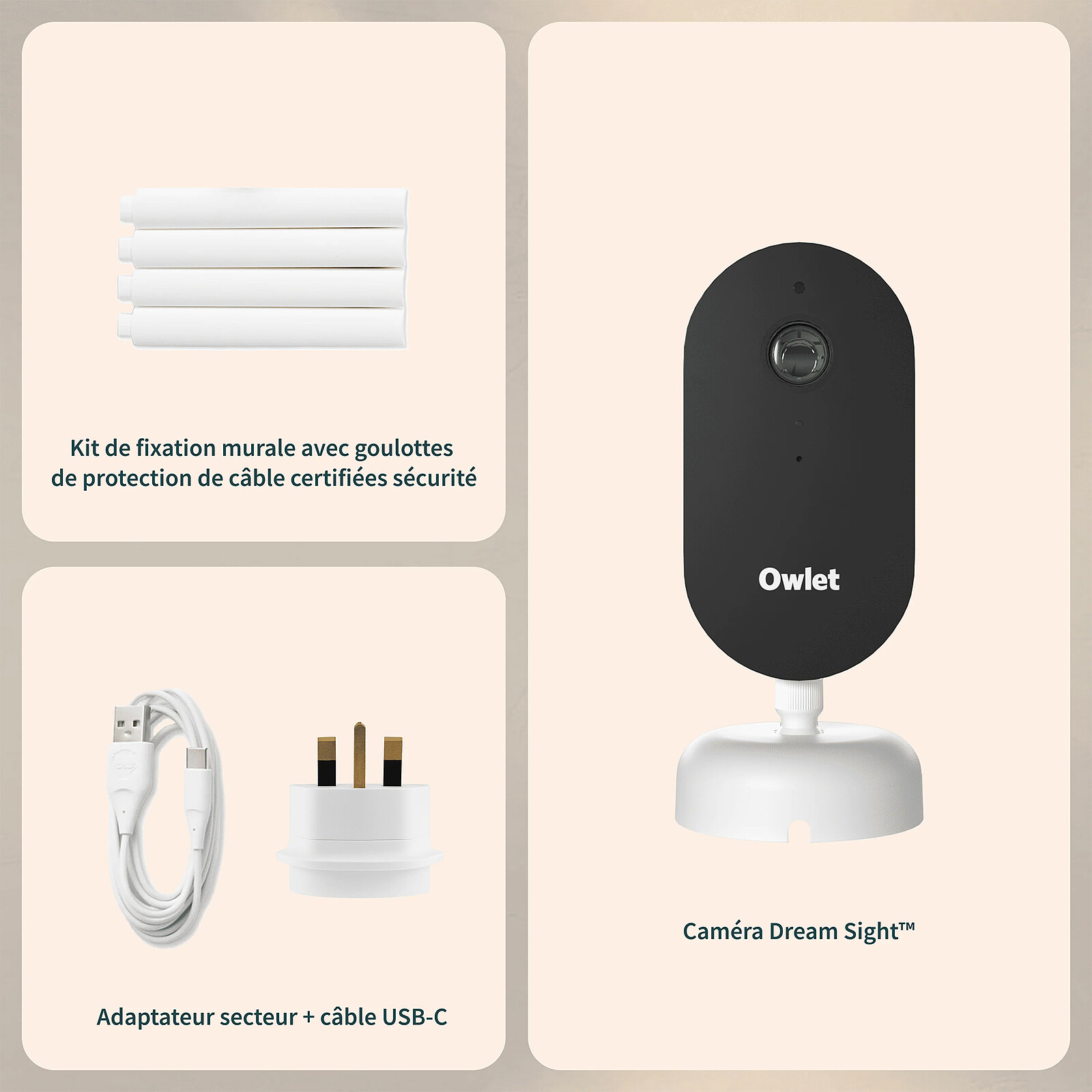 Avis Owlet Dream Sight Cam - Blanc