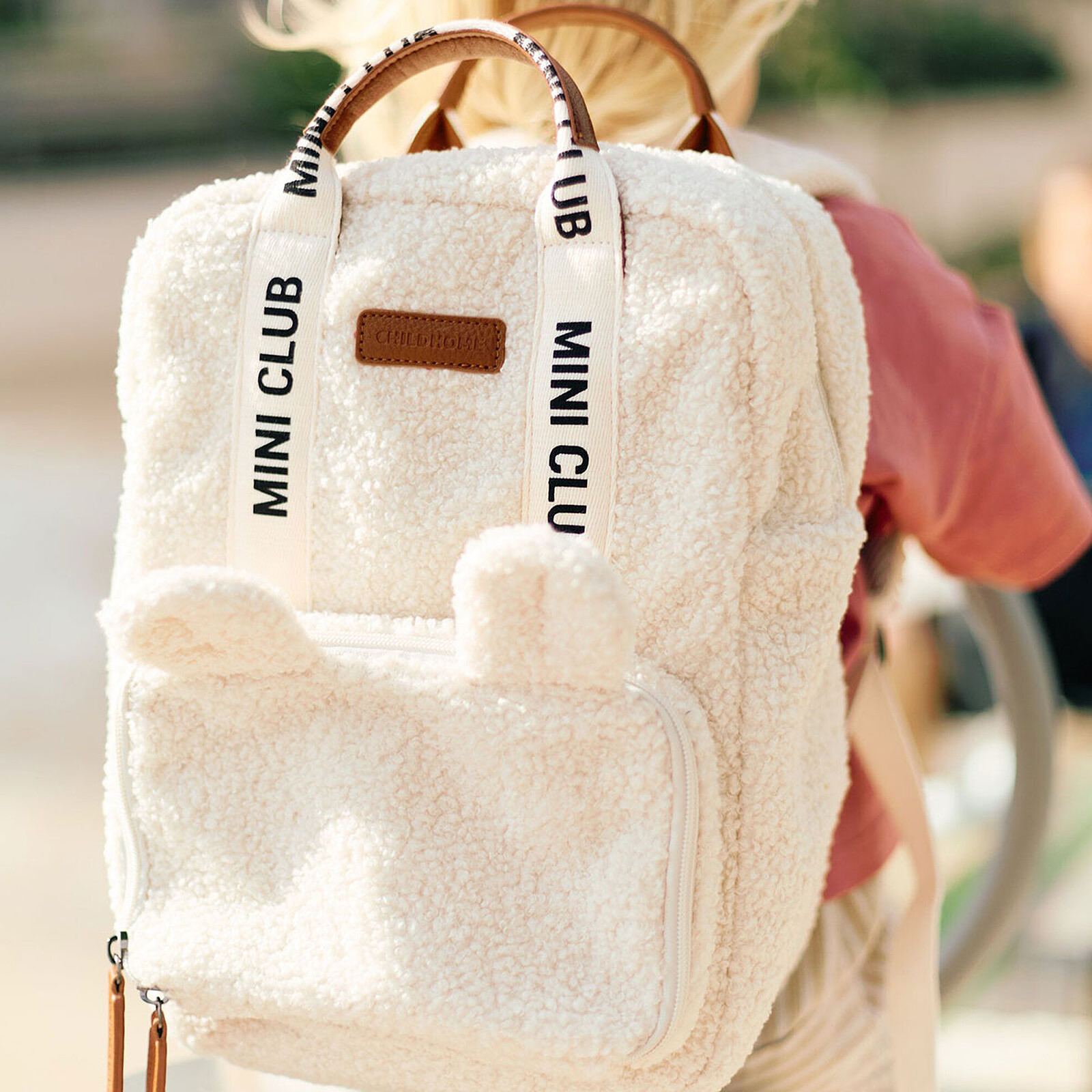 Avis Sac à Dos Mini Club Signature Teddy - Off White