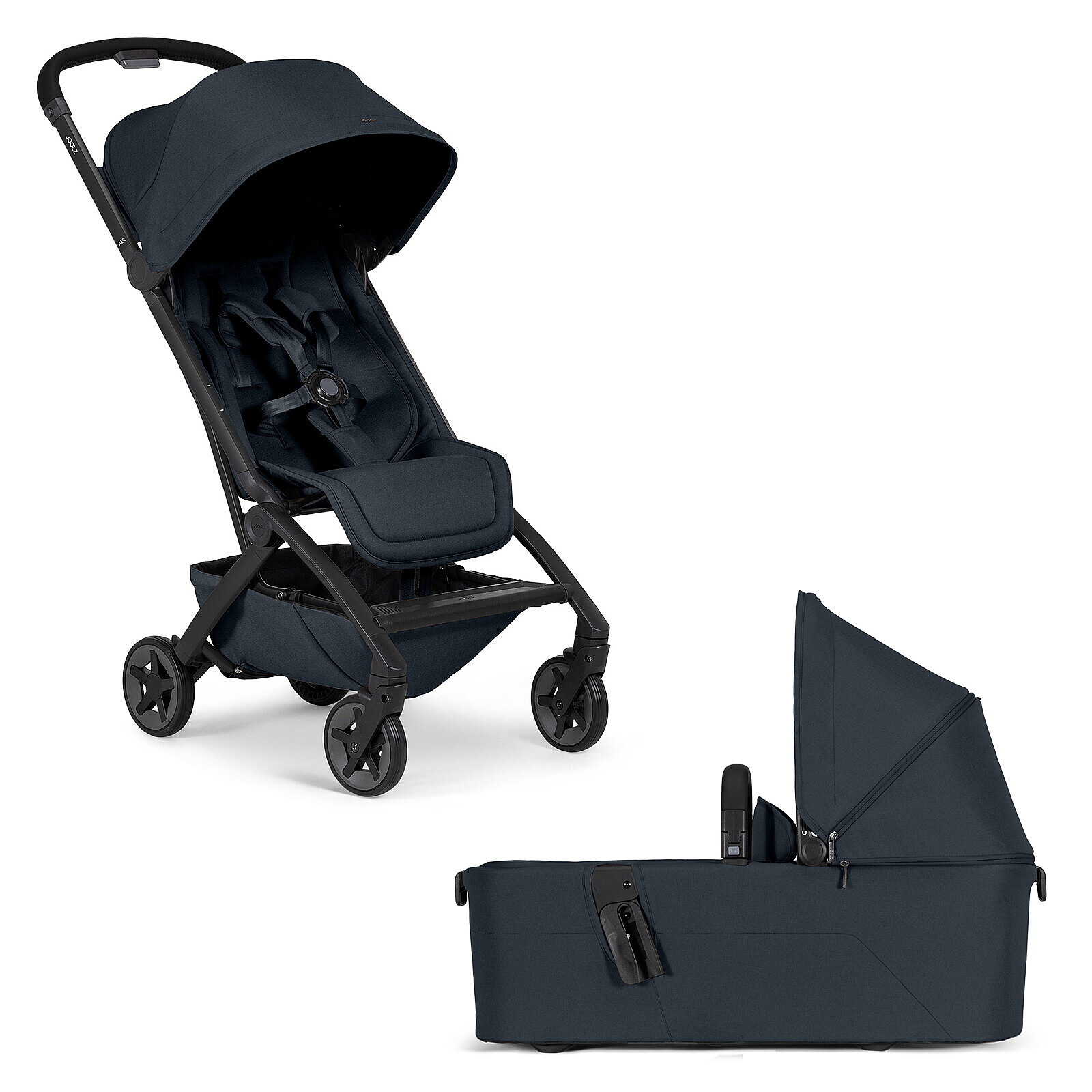 Pack Naissance Poussette Aer² + Nacelle Aer² - Dark Navy Blue Joolz
