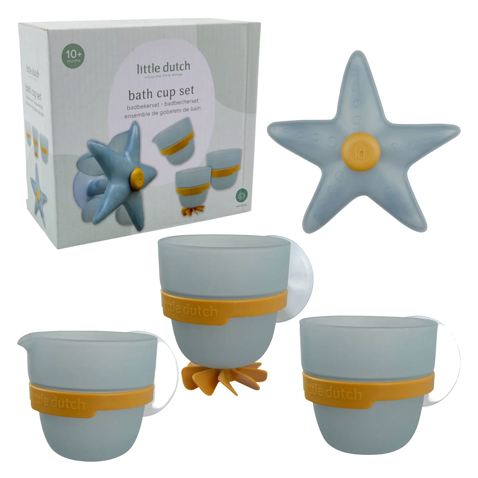 Gobelets de Bain - Etoile de Mer Little Dutch