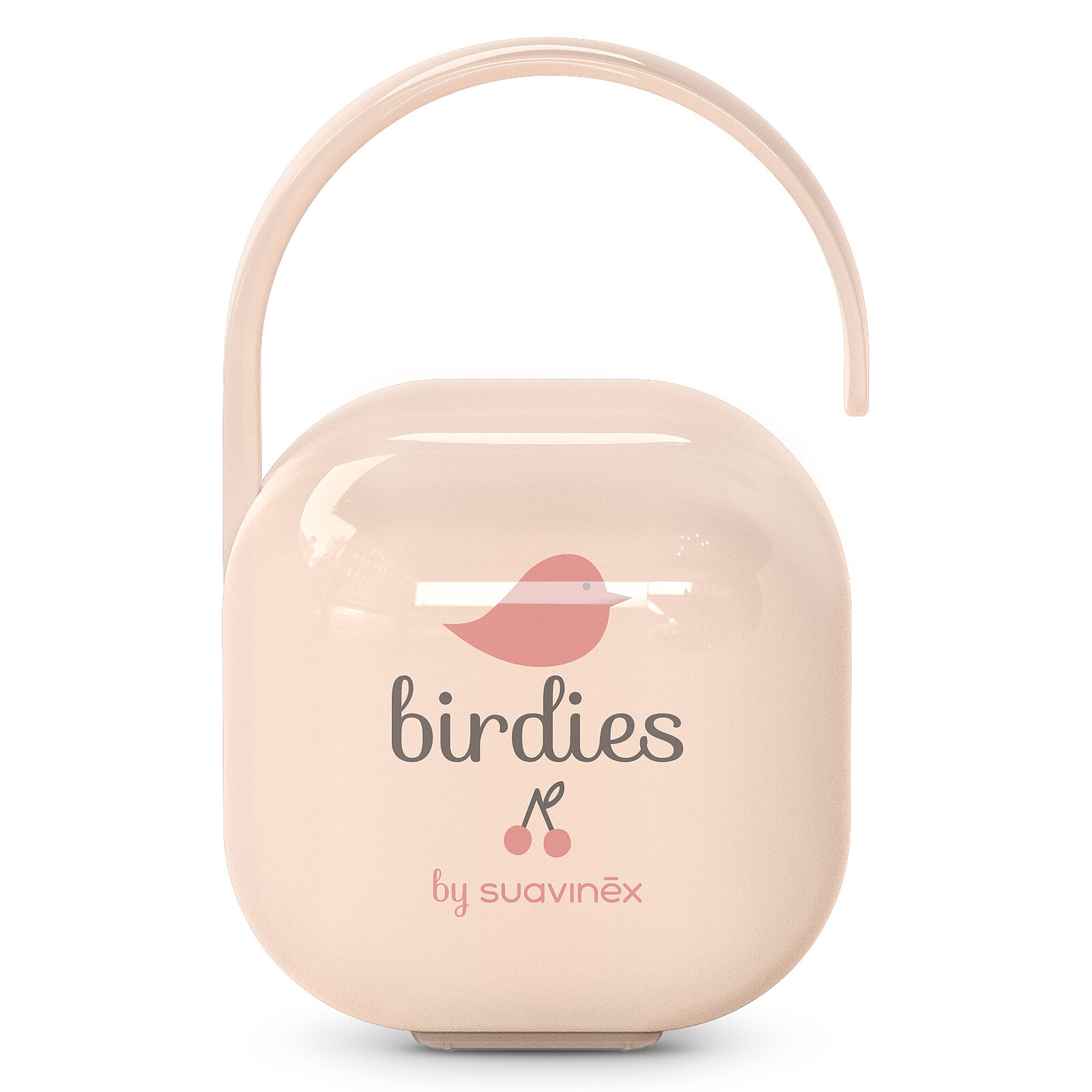 Pochette Sucette Duo Birdies - Rose Suavinex