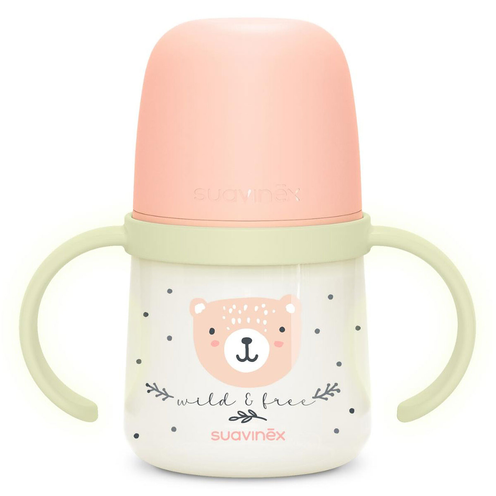 Achat Biberon à Anses Wild & Free Night and Day Rose - 150 ml