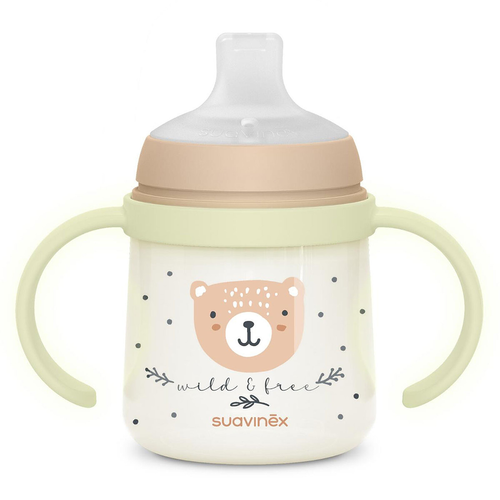 Avis Biberon à Anses Wild & Free Night and Day Marron - 150 ml 