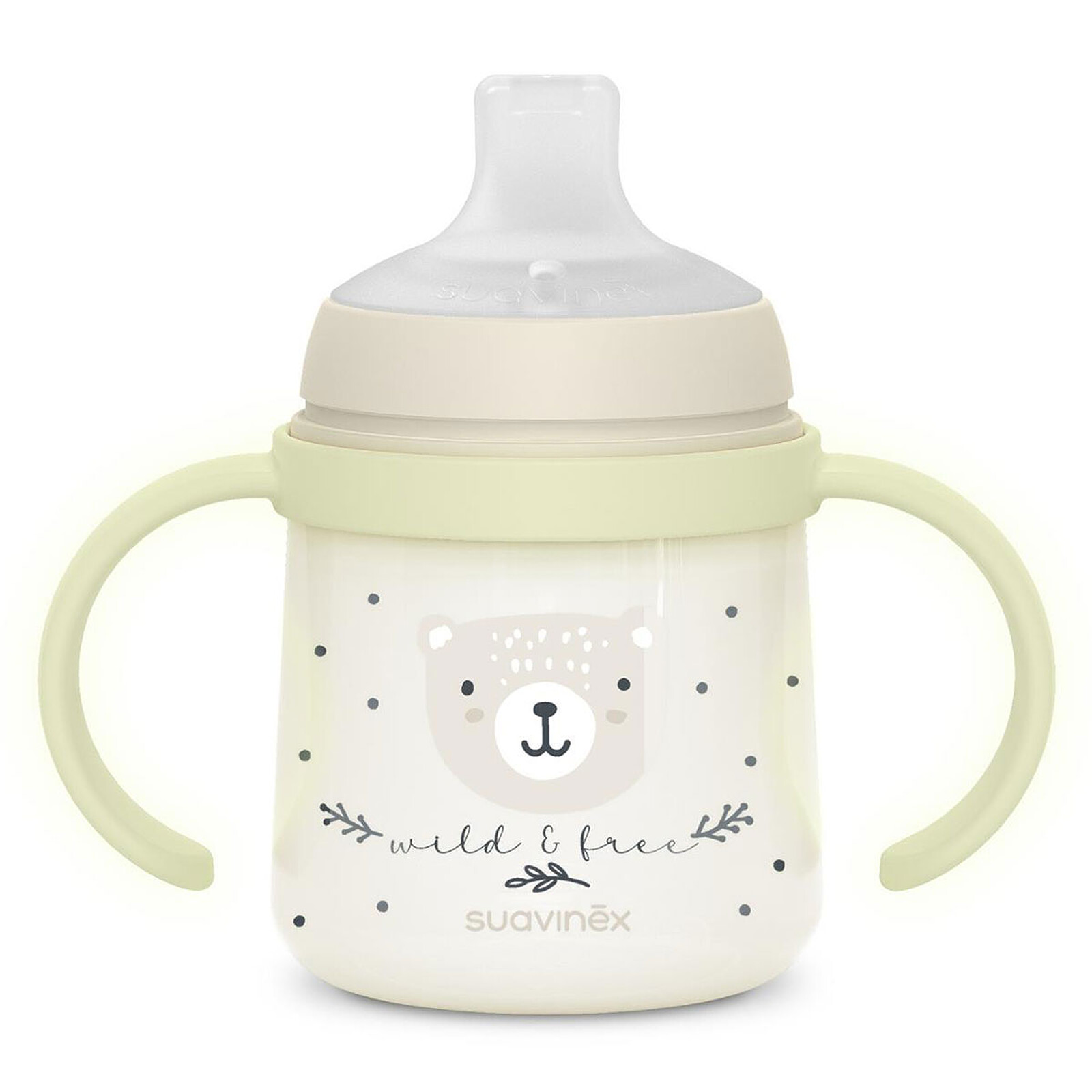 Avis Biberon à Anses Wild & Free Night and Day Beige - 150 ml 