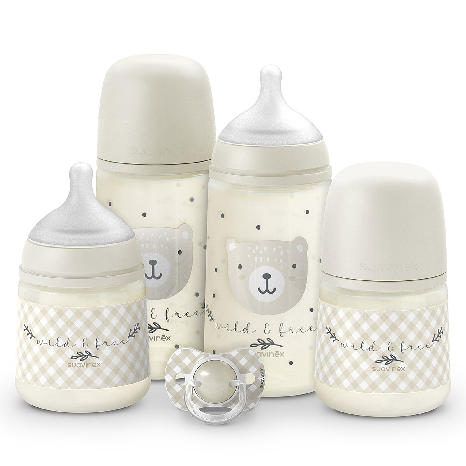 Set Nouveau-né Wild & Free Night and Day - Beige Suavinex