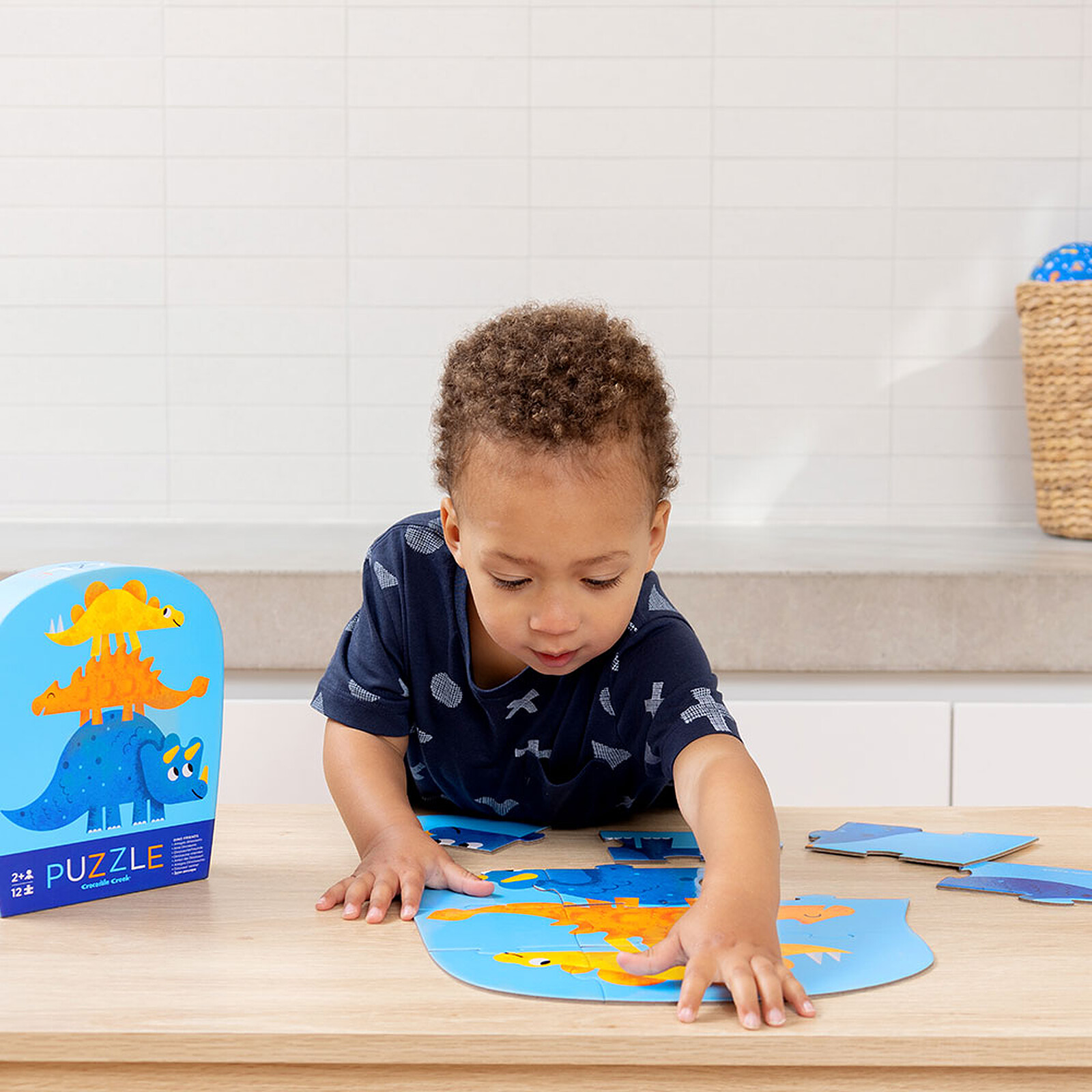 Mini Puzzle 12 Pièces - Les Amis Dinosaures Crocodile Creek