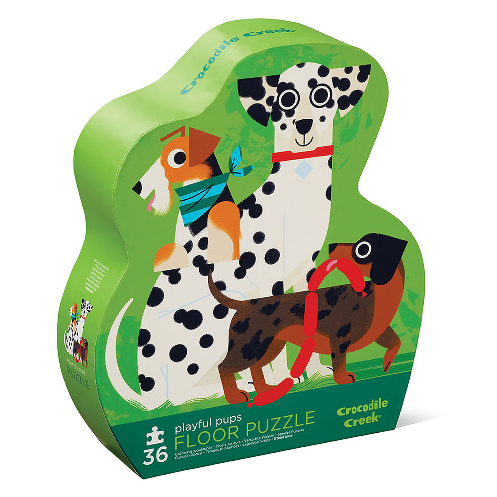 Maxi Puzzle 36 Pièces - Les Chiots Crocodile Creek
