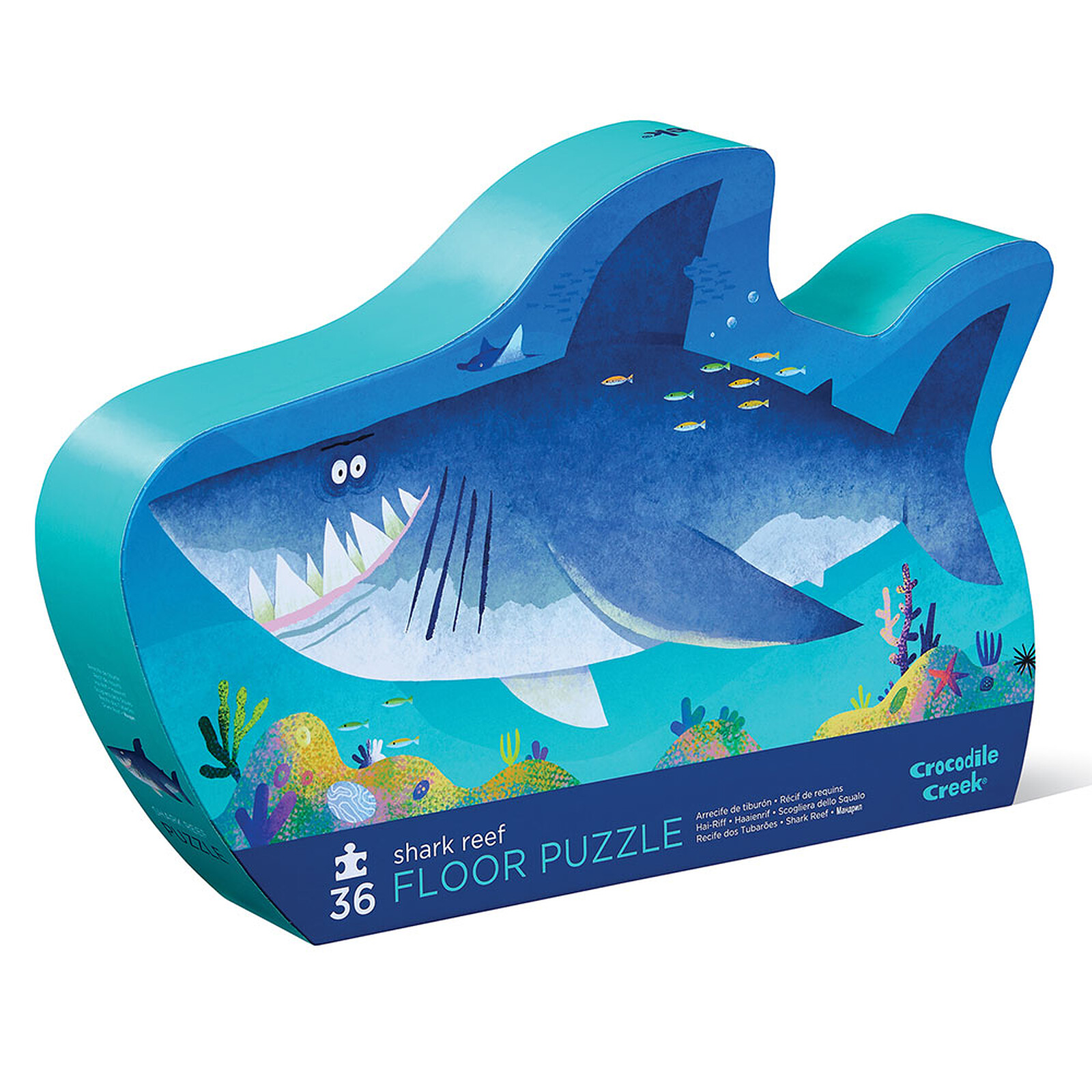 Maxi Puzzle 36 Pièces - Le Récif des Requins Crocodile Creek