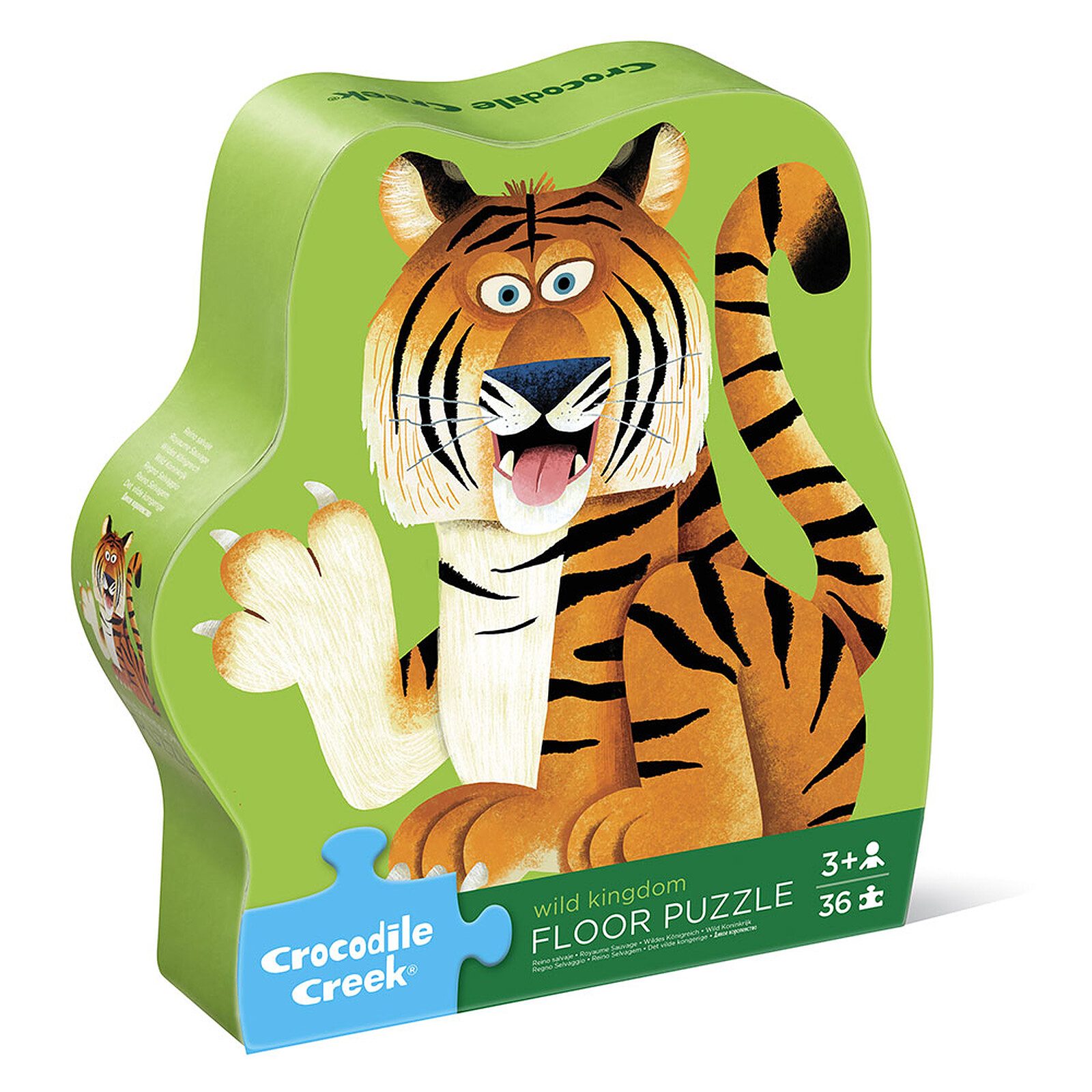 Maxi Puzzle 36 Pièces - Animaux Sauvages Crocodile Creek