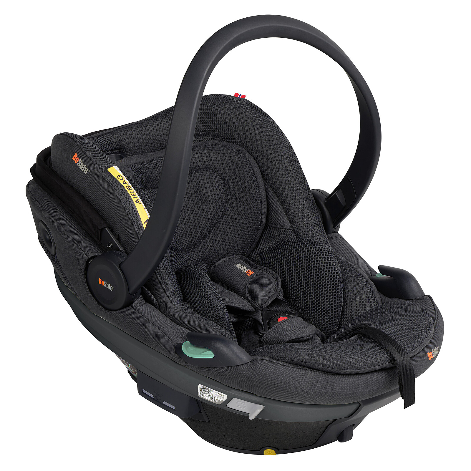 Siège Auto Go Beyond² Groupe 0+ i-Size - Anthracite Mesh BeSafe