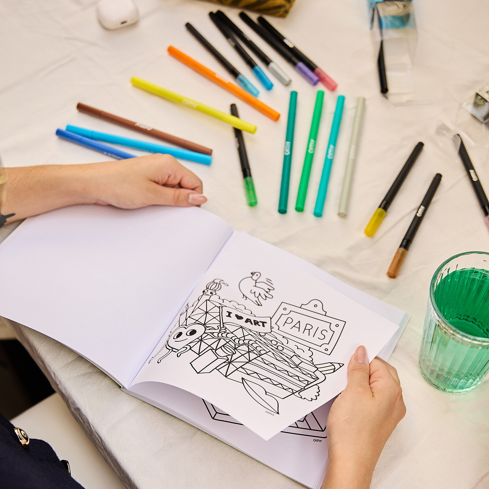 Achat Livre de Coloriage Cozy Art Paris