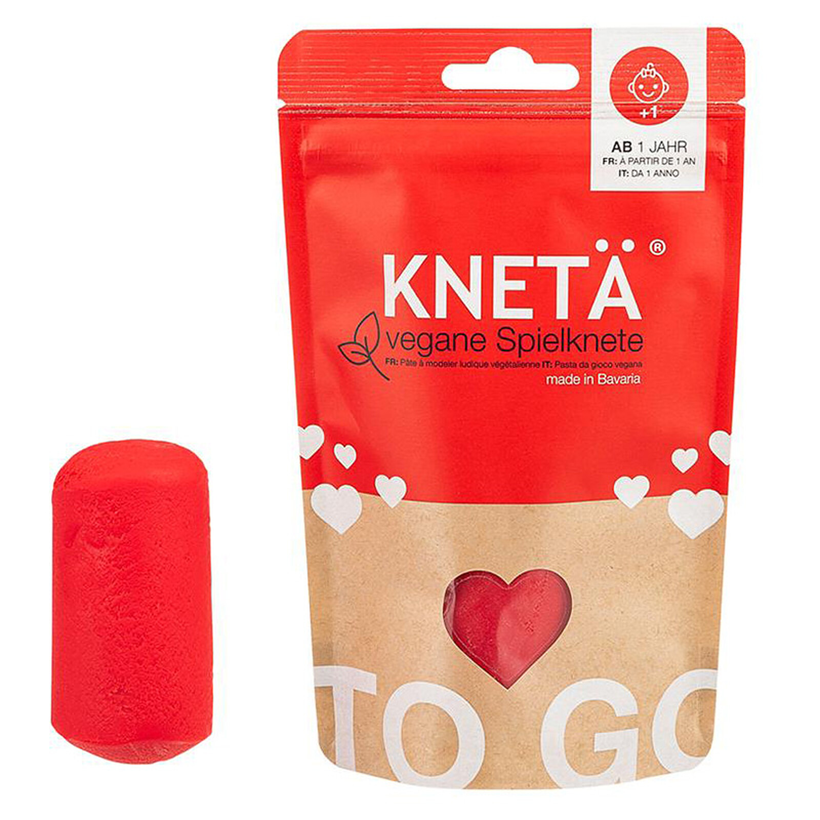 Pot de Pâte à Modeler - Rouge KNETÄ