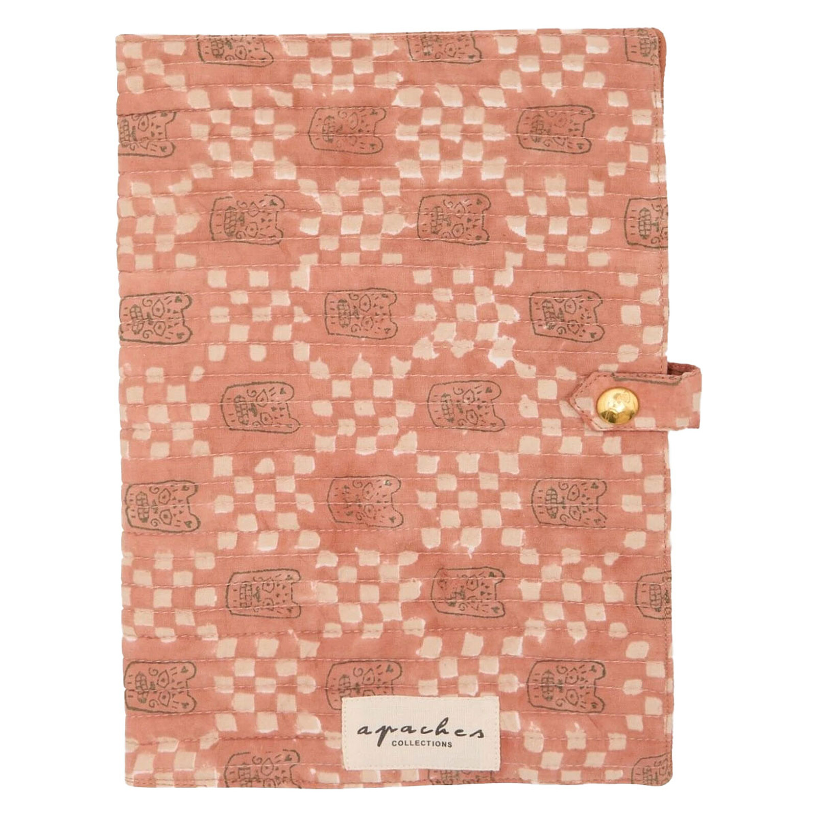 Protège-carnet de Santé Bimale - Tigro Rust Apaches