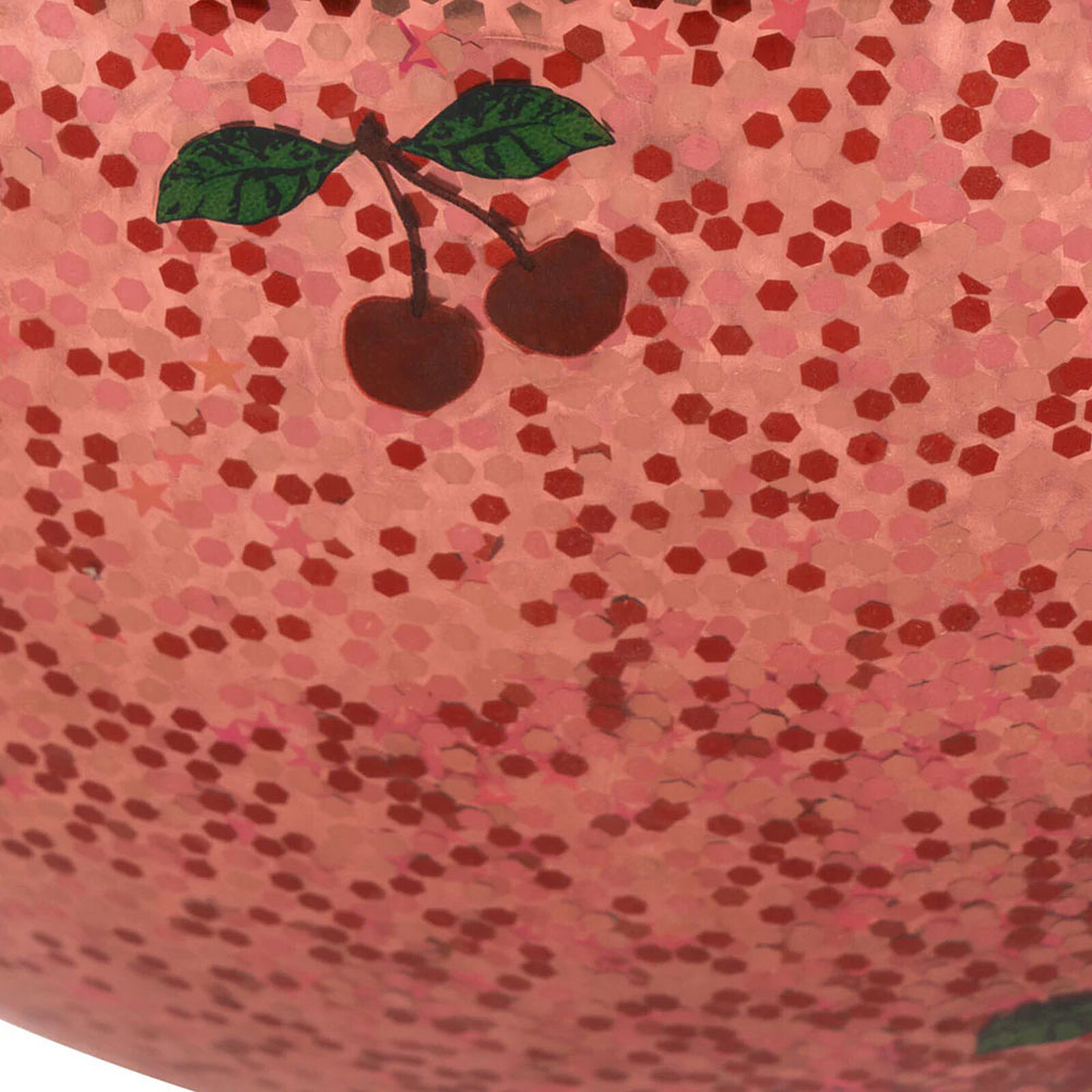 Ballon Sauteur Glitter - Cherry pas cher