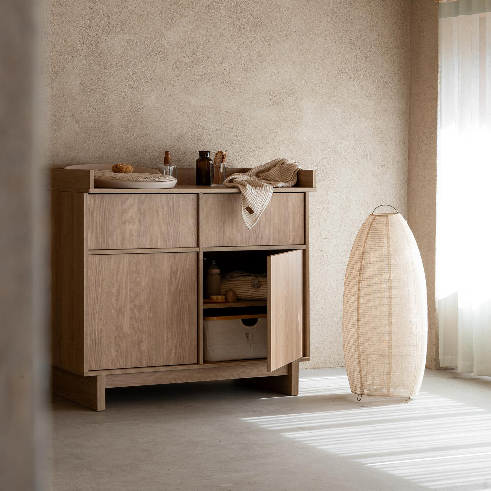 Avis Panier de Commode et d'Armoire Kyo - Beige Natural