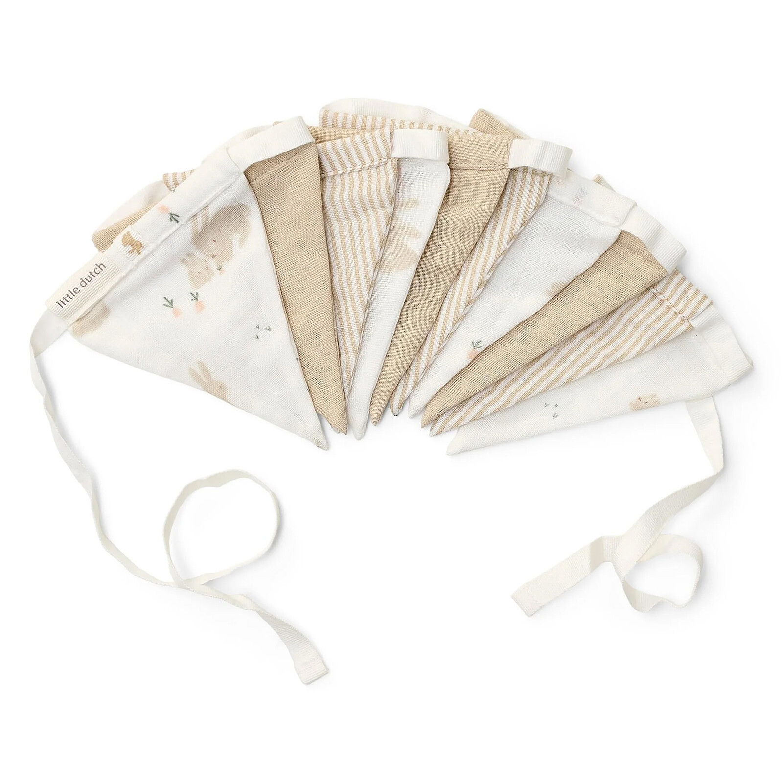 Guirlande de Fanions Newborn Naturals - Baby Bunny Little Dutch