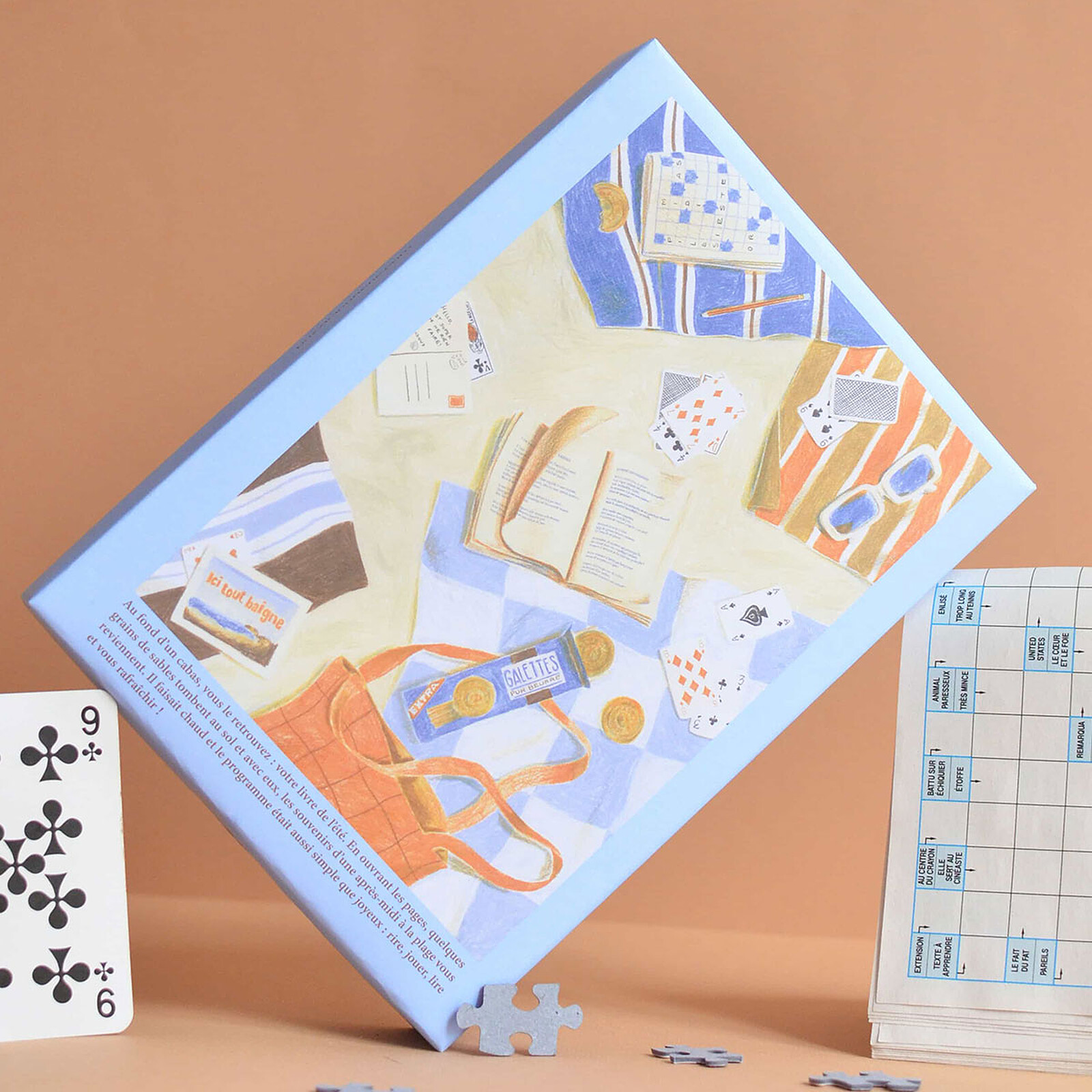 Puzzle Du Sable Entre les Pages Jour Férié