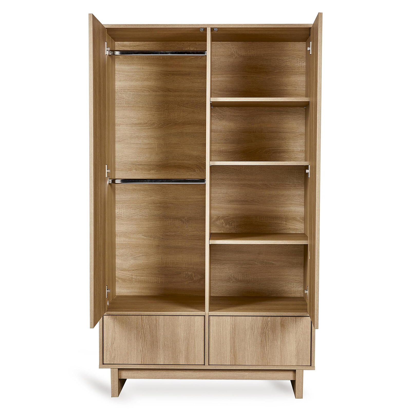 Armoire 2 Portes Kyo - Honey Ash Quax