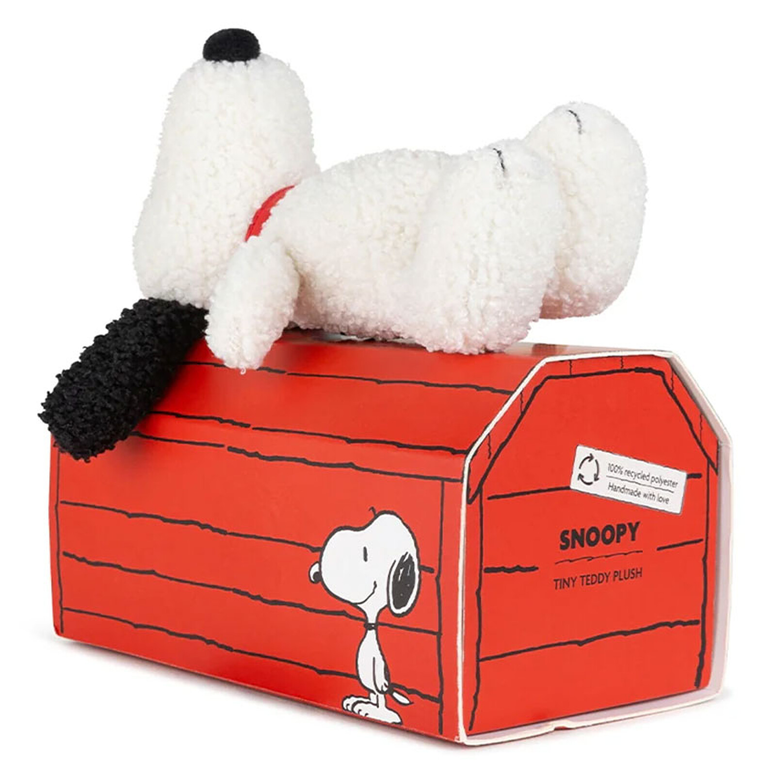 Peluche Snoopy Eco Tiny Teddy et Boîte Cadeau  Bon Ton Toys