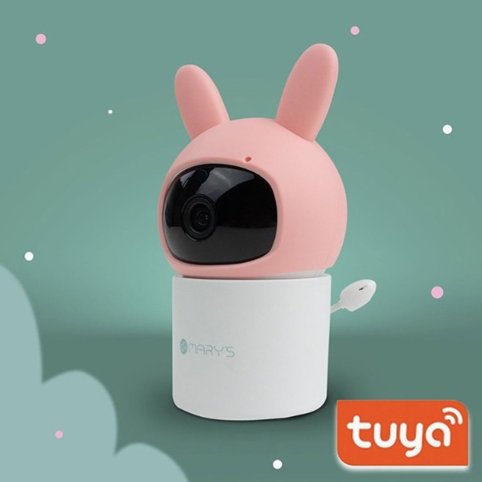 Avis Ecoute-bébé Wi-Fi Rotatif - Pink Rabbit