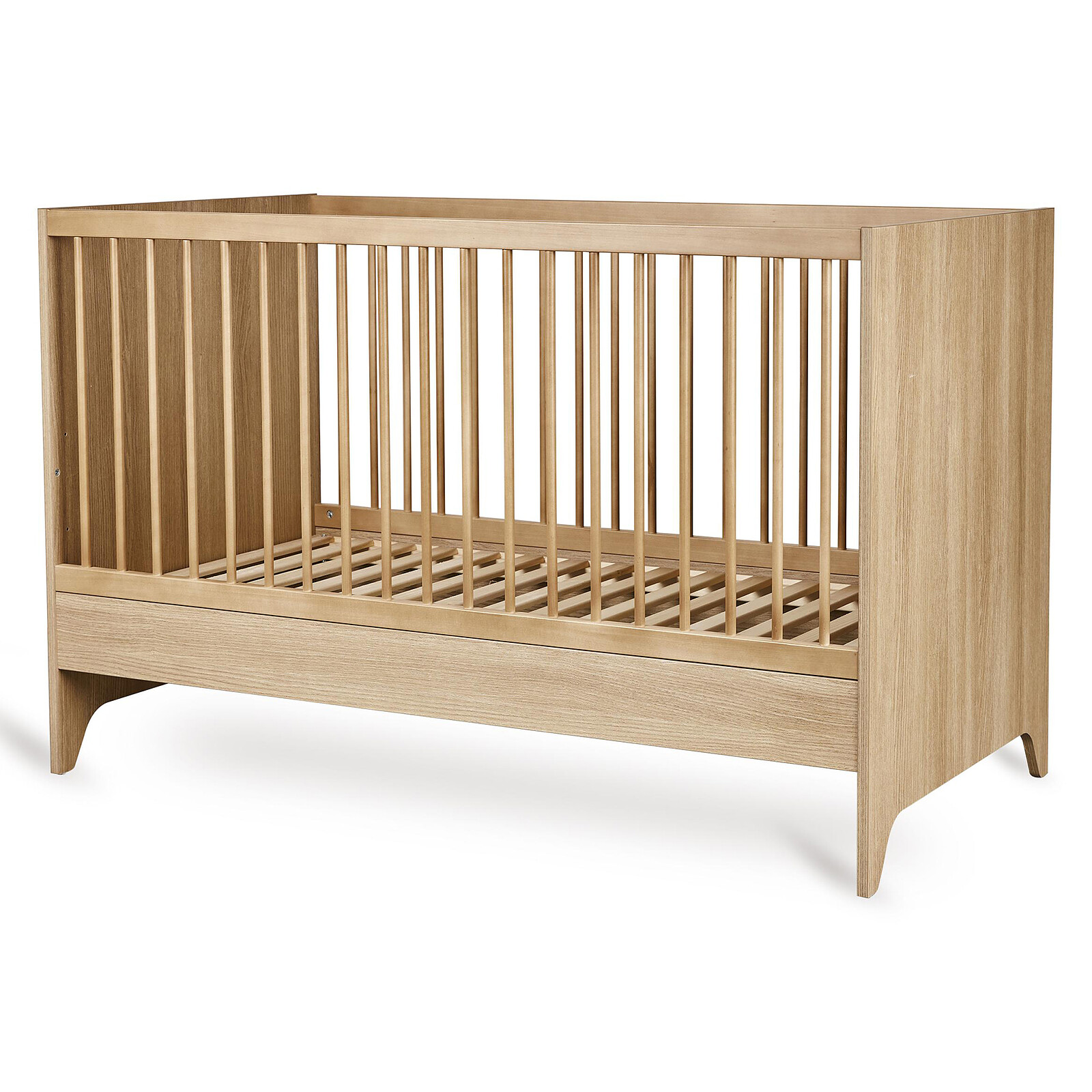 Lit Bébé Evolutif Tsugi Honey Ash - 70 x 140 cm Quax
