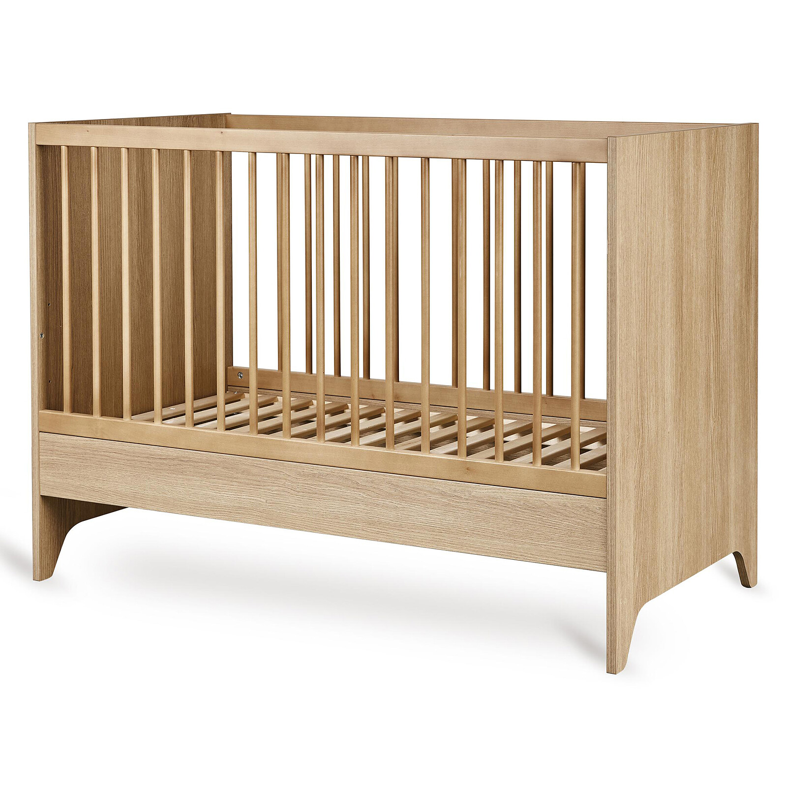 Lit Bébé Evolutif Tsugi 120 x 60 cm - Honey Ash Quax