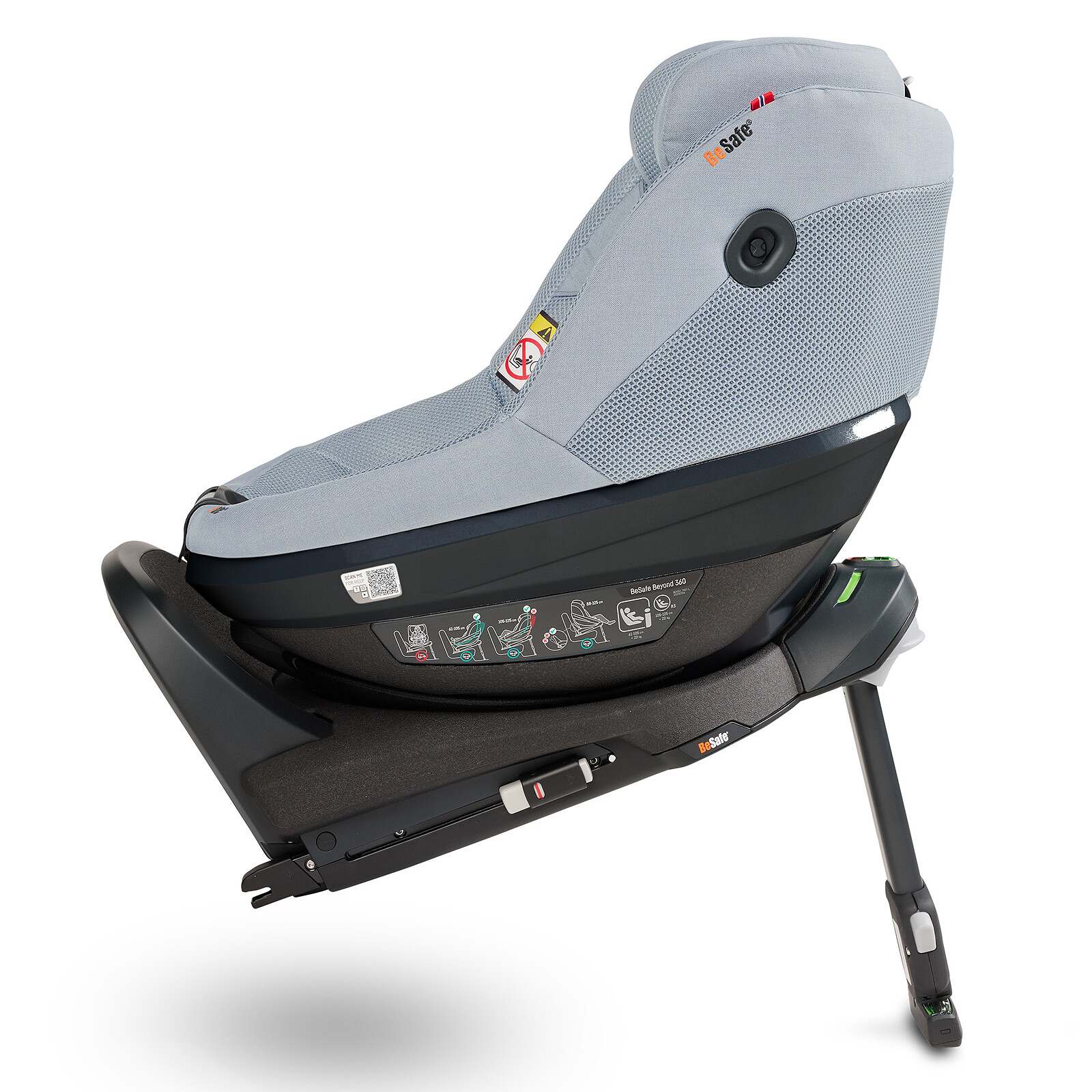 Achat Pack Siège Auto Beyond² 360 Groupe 0+/1/2 i-Size + Base Beyond - Peak Mesh