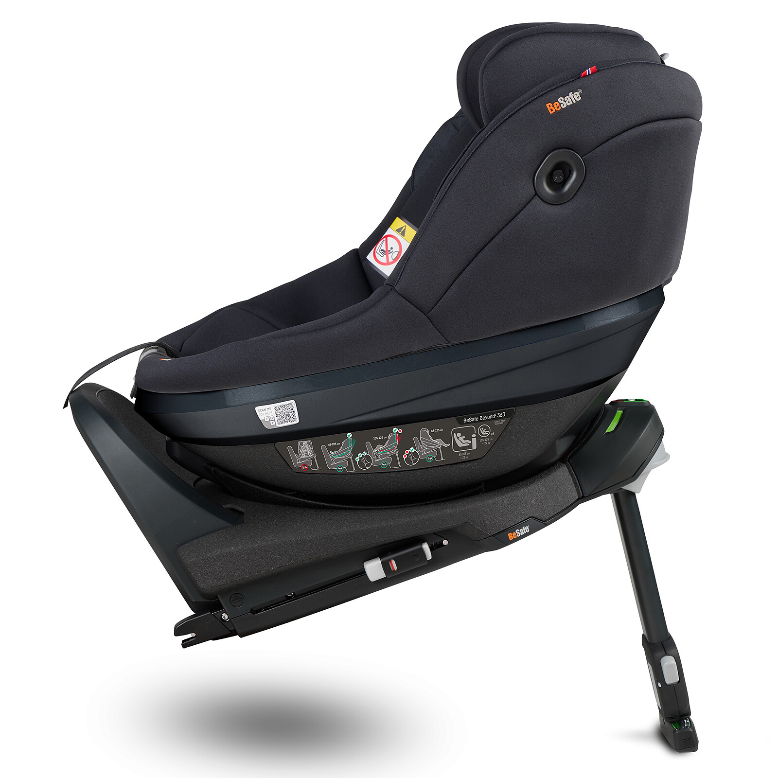 Avis Pack Siège Auto Beyond² 360 Groupe 0+/1/2 i-Size + Base Beyond - Black Soft Breeze