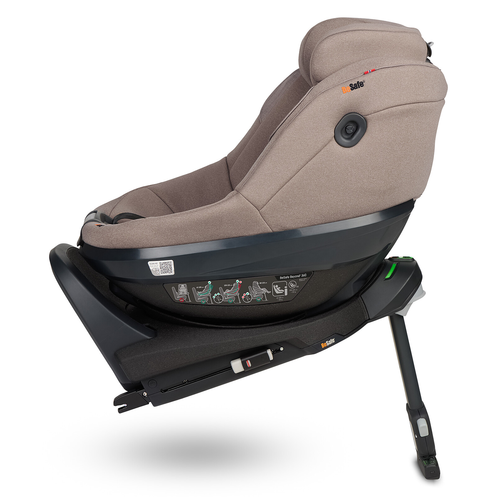 Avis Pack Siège Auto Beyond² 360 Groupe 0+/1/2 i-Size + Base Beyond - Dark Sand Soft Breeze