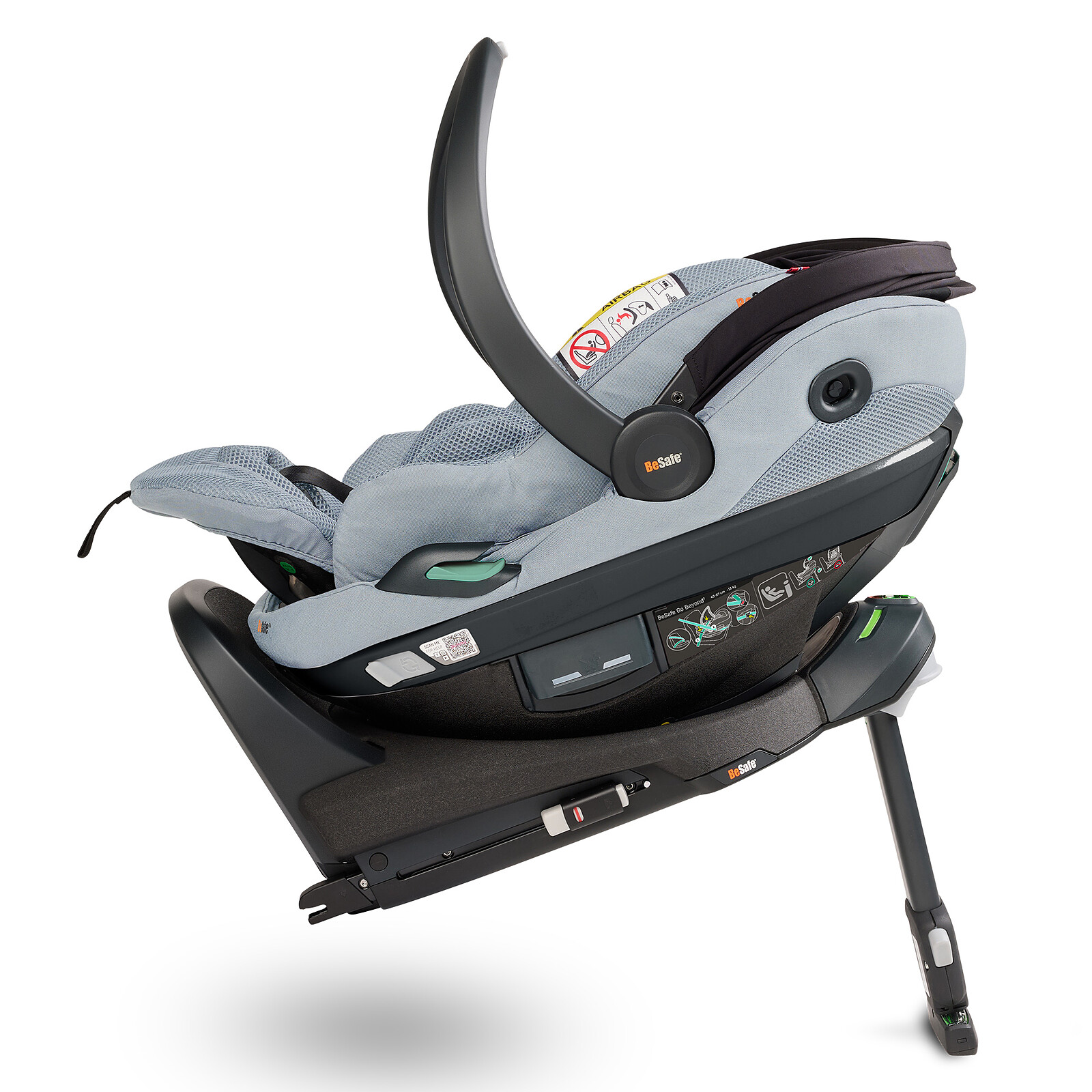 Pack Siège Auto Go Beyond² Groupe 0+ i-Size + Base Beyond - Peak Mesh BeSafe