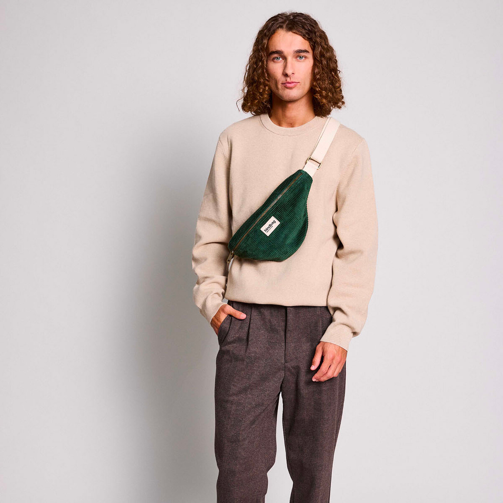 Avis Sac Banane Olivia - Velours Sapin