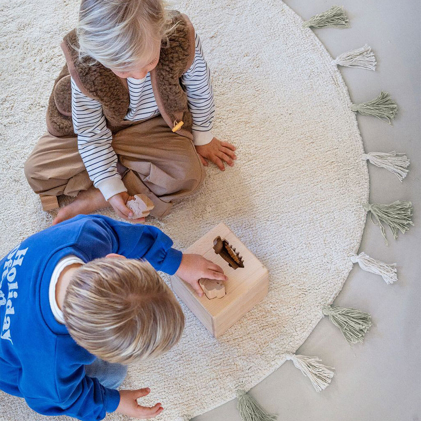 Tapis Sara Naturel - Ø 130 cm Tapis Petit