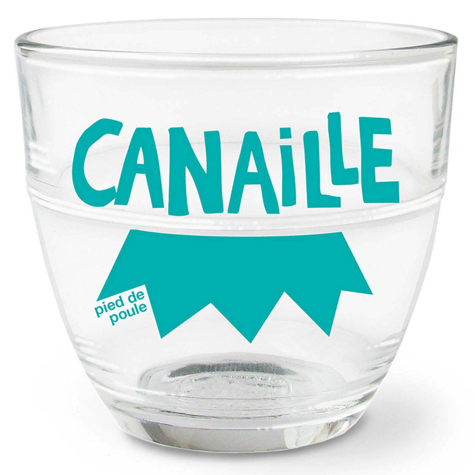Verre Môme - Canaille Pied de Poule