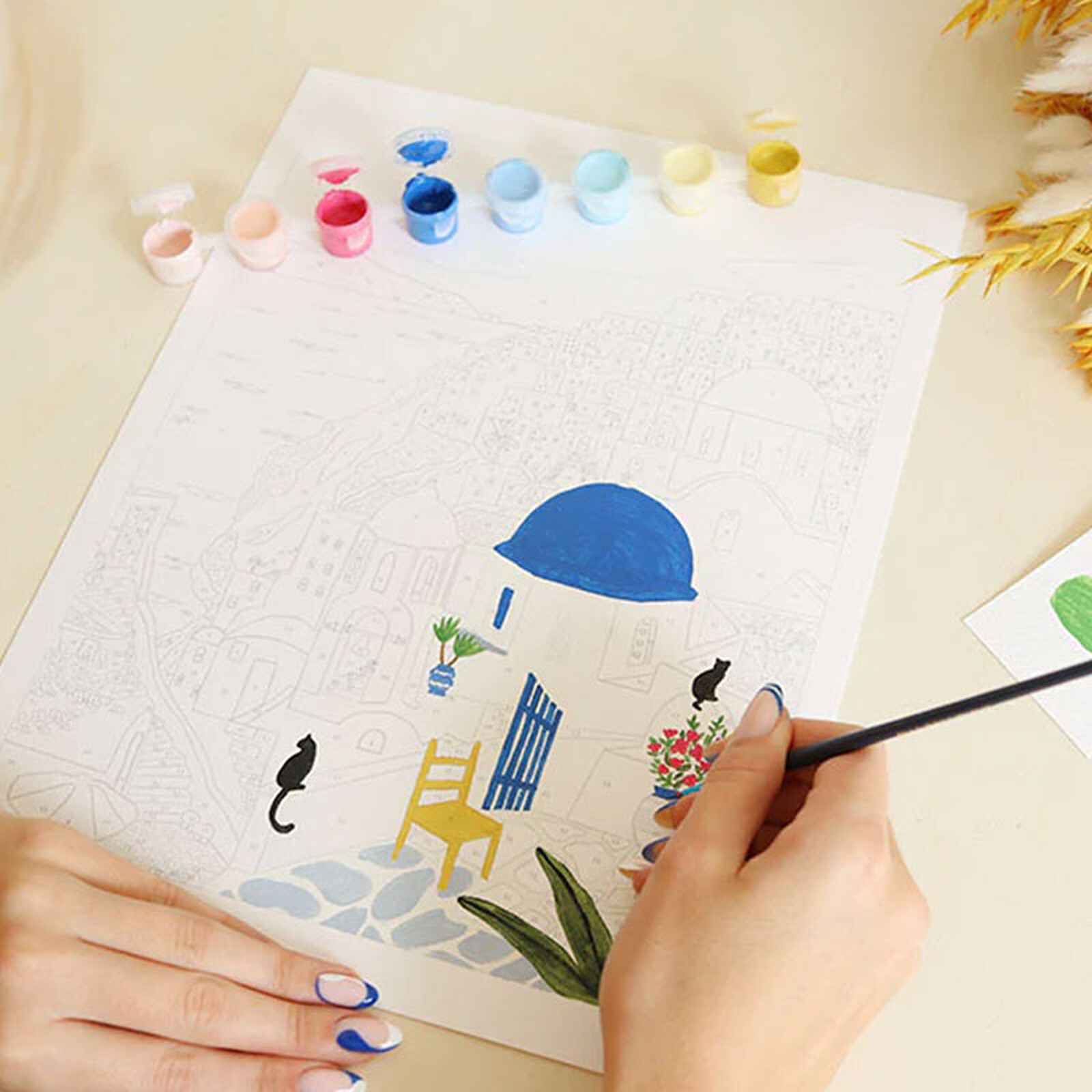 Avis Petit Pinceau - Santorini