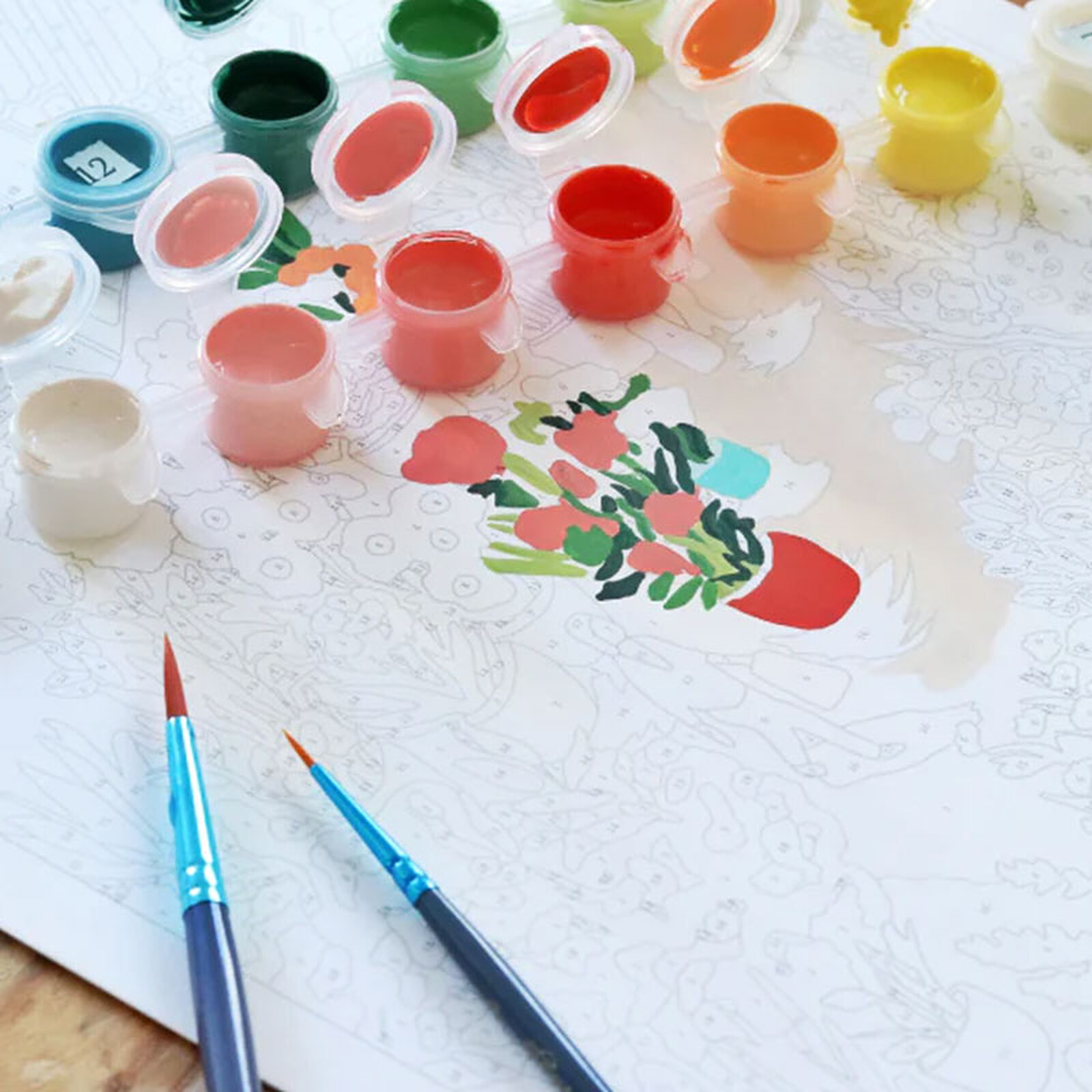 Avis Petit Pinceau - Flower Market