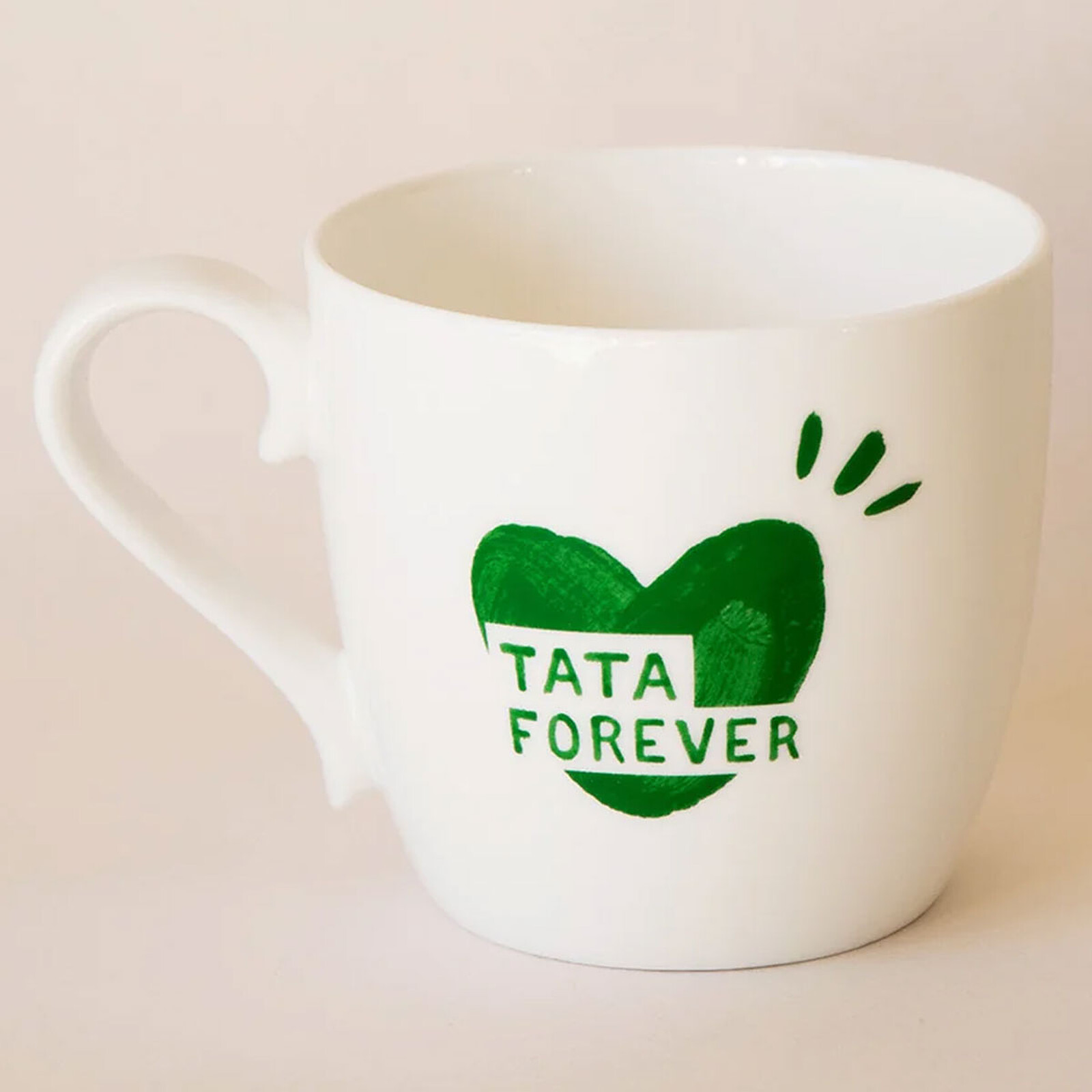 Mug Coeur Vert Sapin - Tata Forever émoi émoi