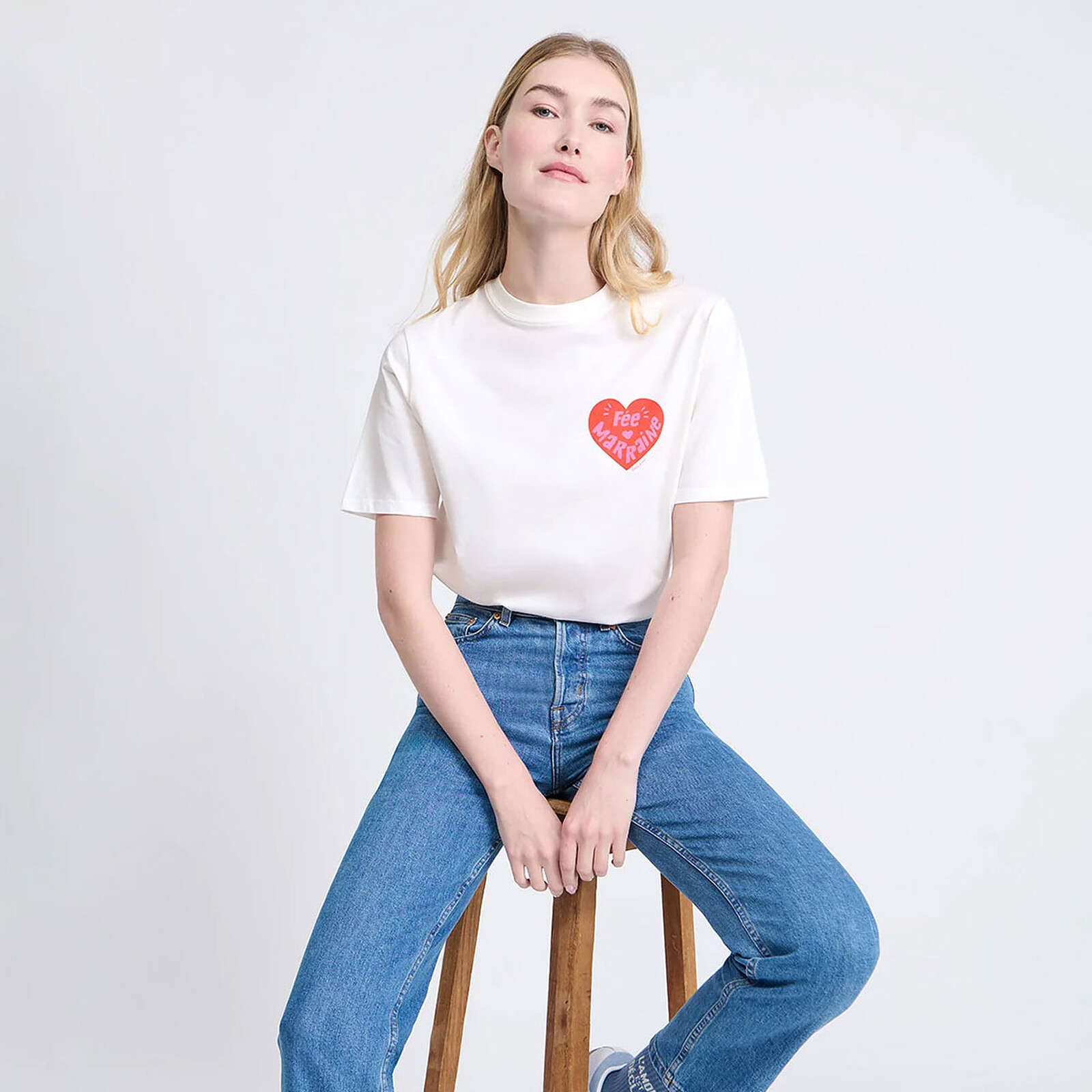 T-shirt Fée Marraine Blanc - XL émoi émoi