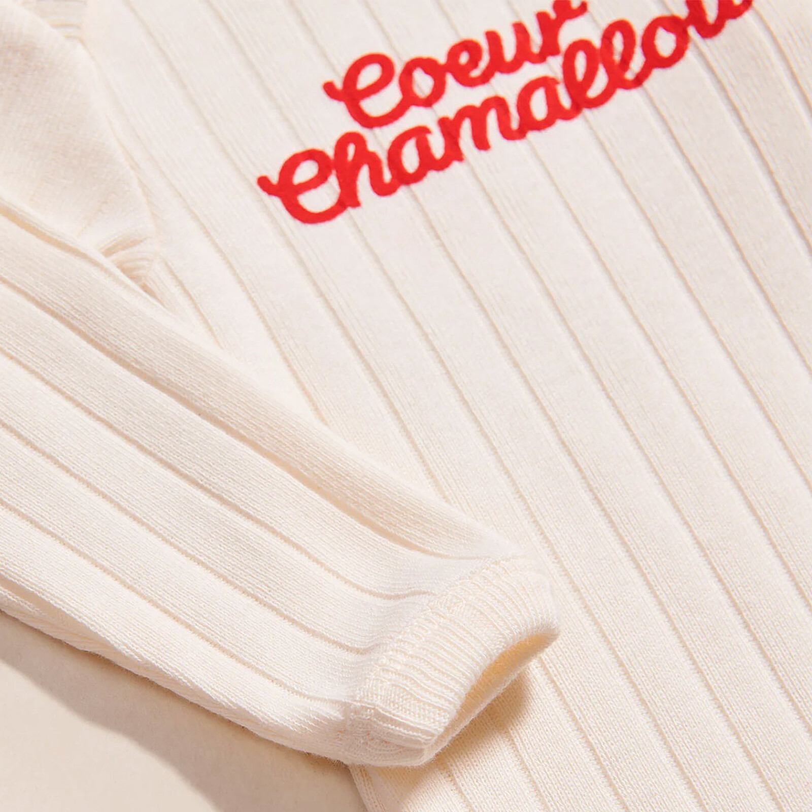 Body Coeur Chamallow Crème - 18 Mois émoi émoi