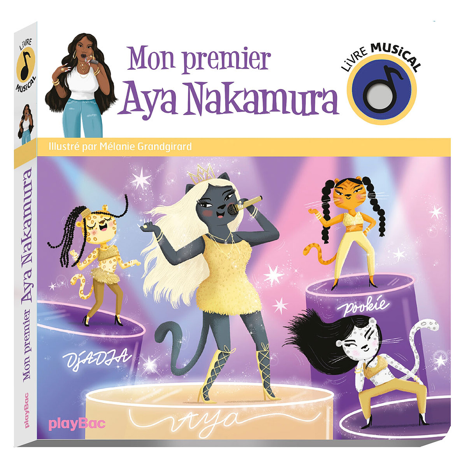Livre Musical Mon Premier Aya Nakamura playBac