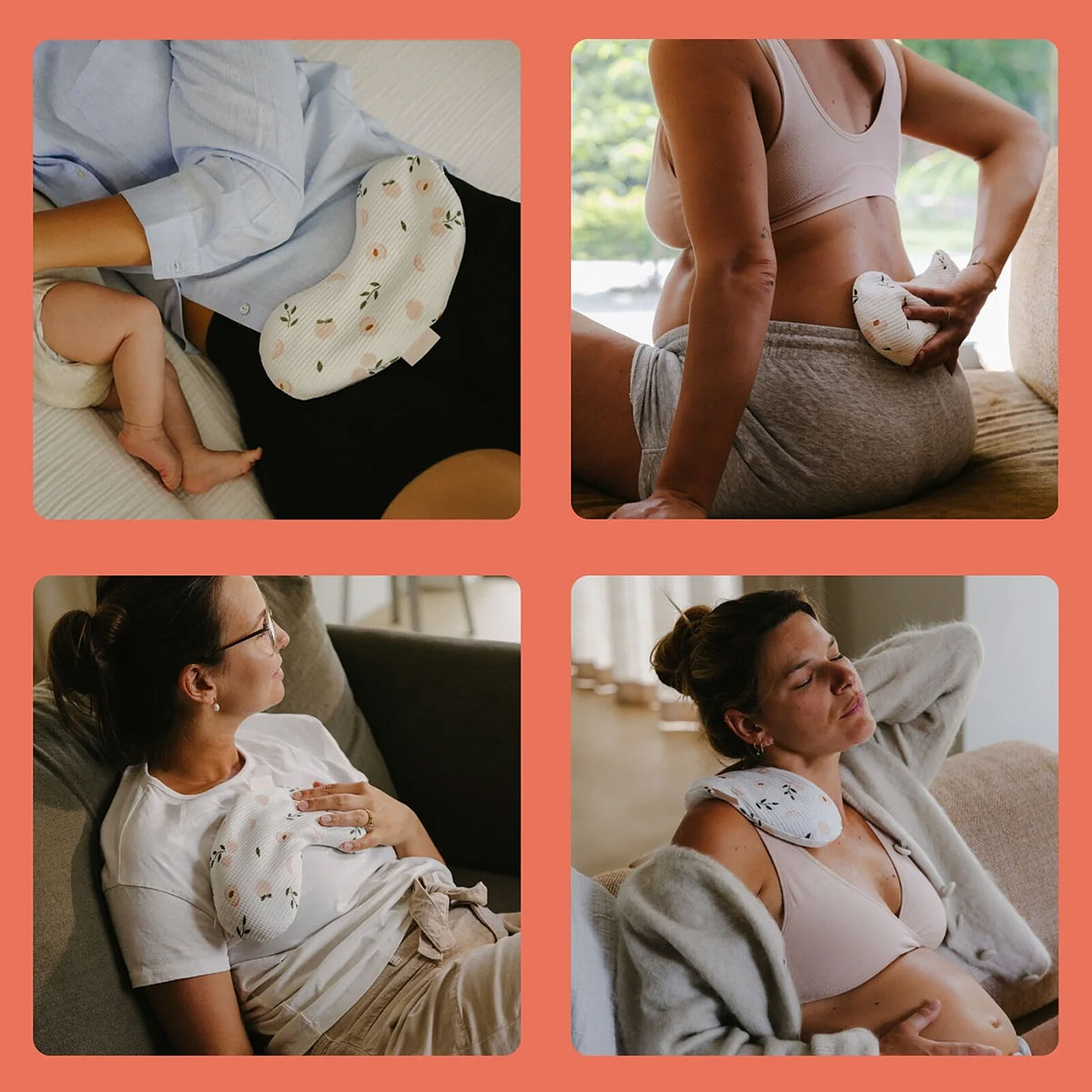 Achat Bouillotte de Maternité Snoogy Mom - Peaches