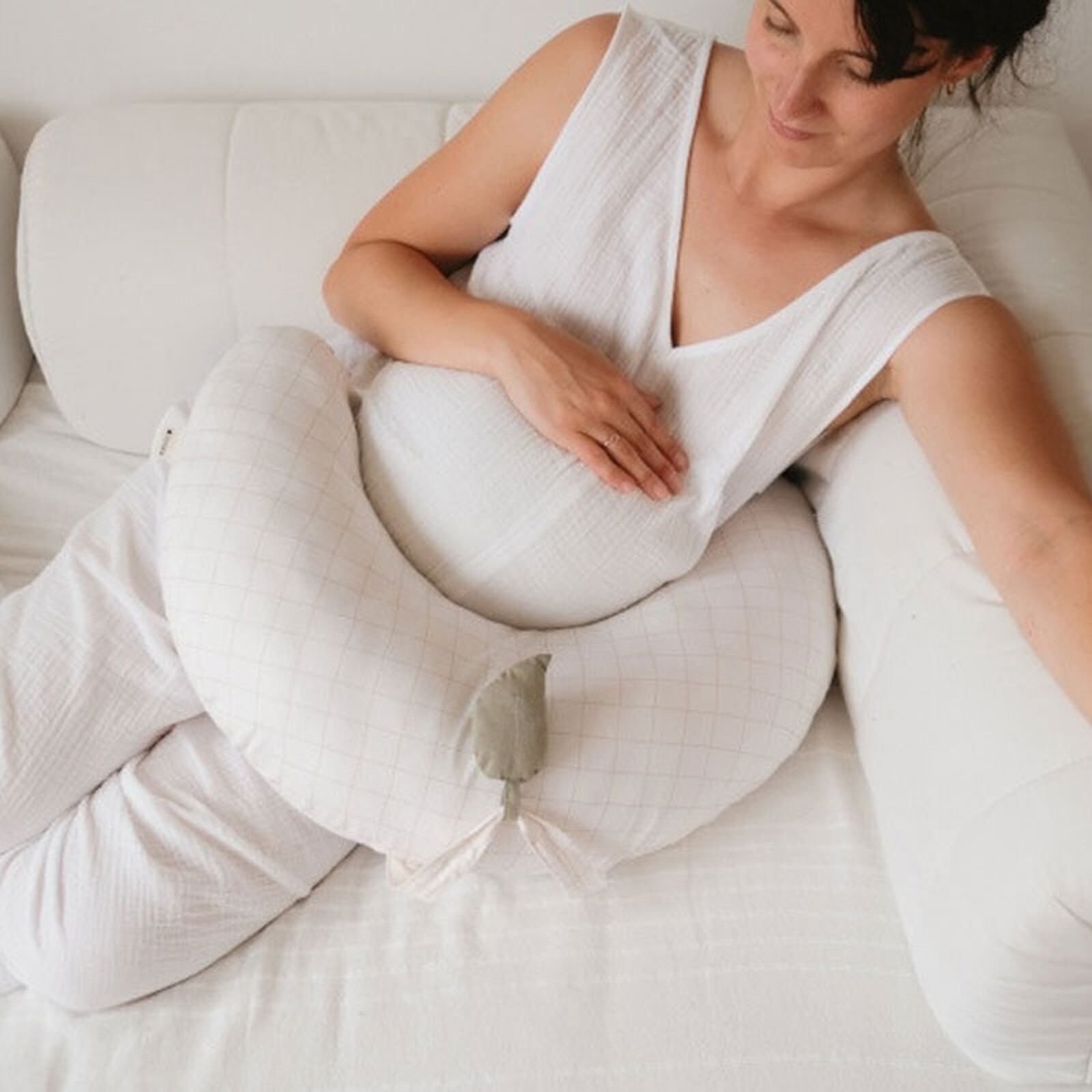 Avis Coussin de Maternité et d'Allaitement Nomade Mini Moon - Grid