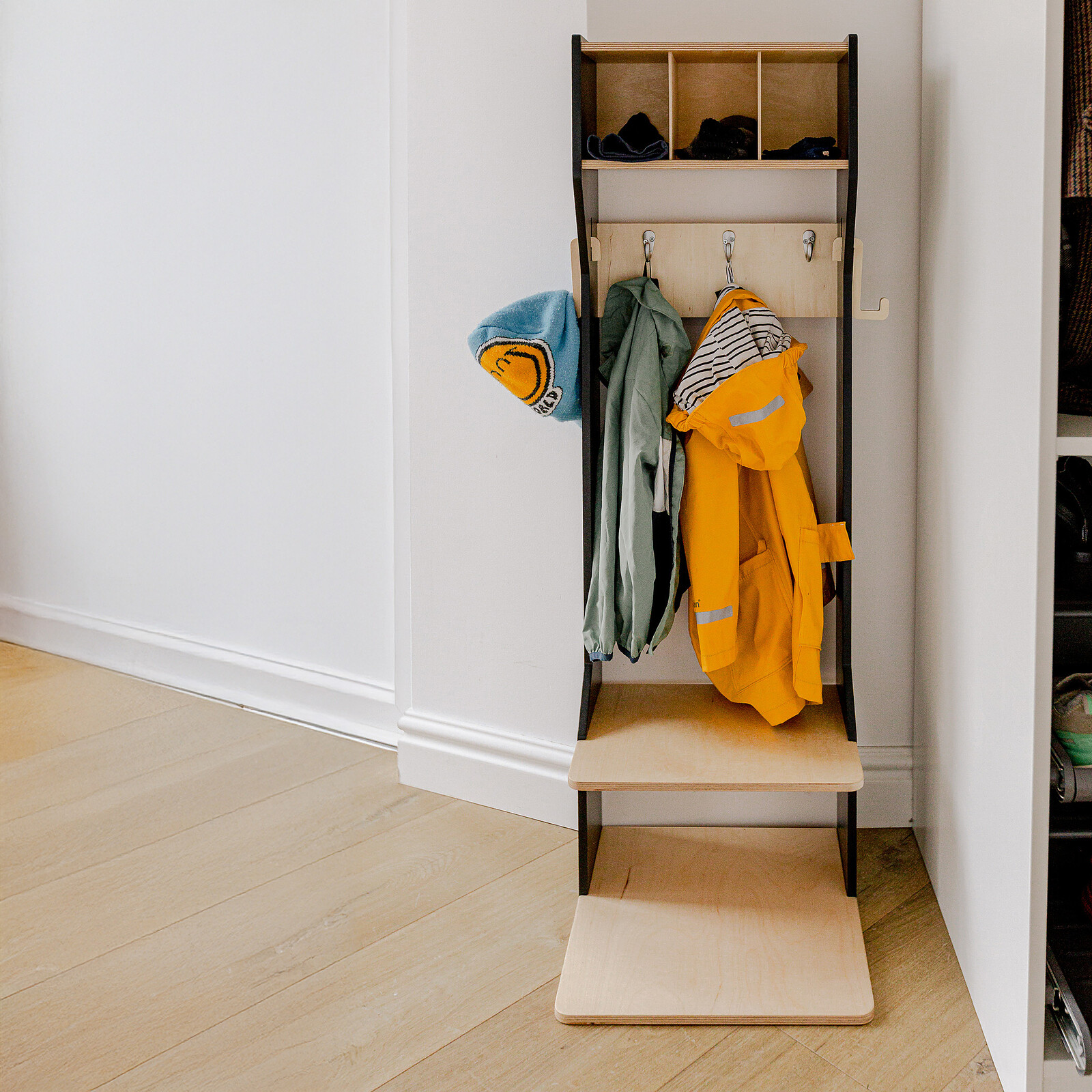 Avis Porte-manteau - Noir