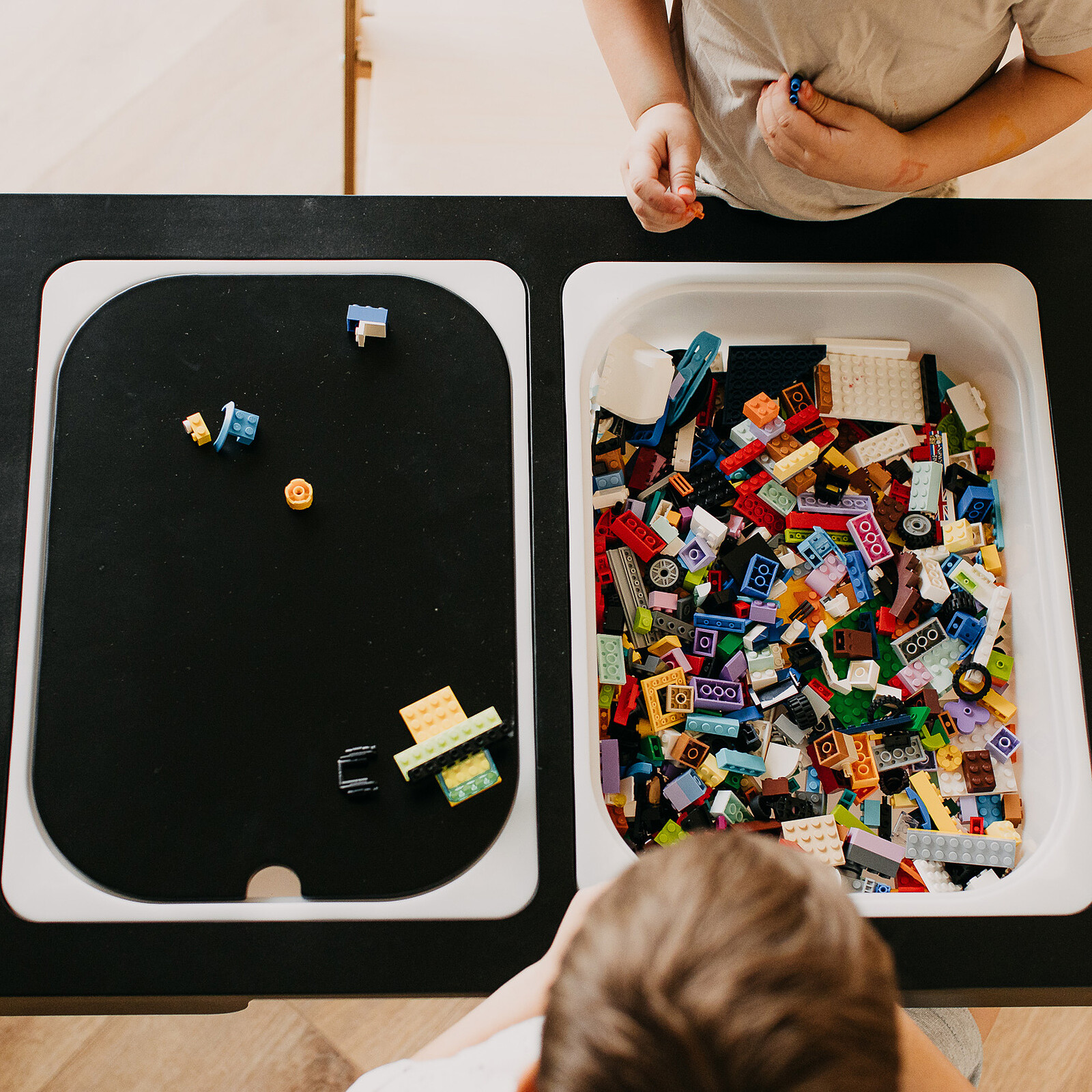 Table de Jeux Sensorielle - Noir pas cher