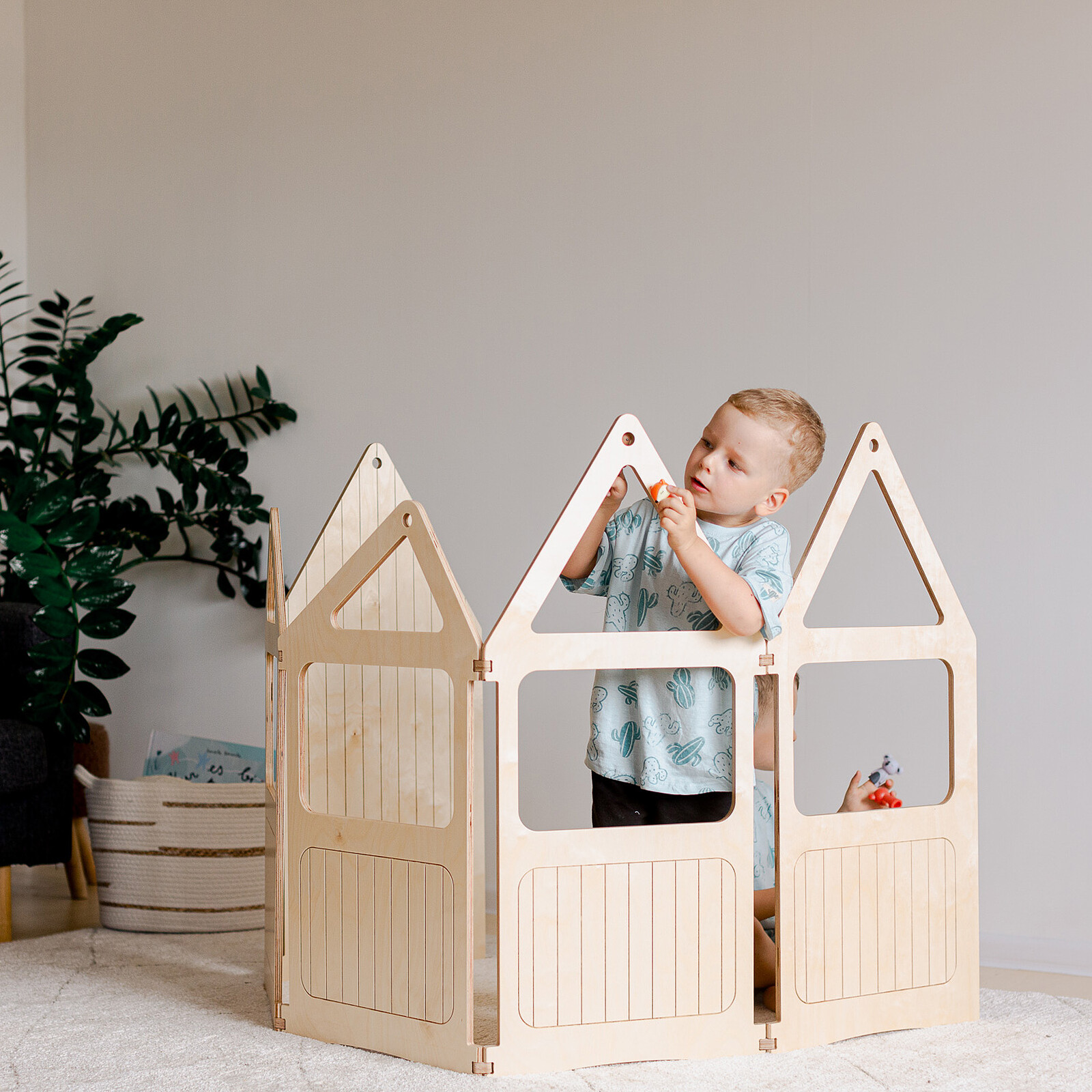 Maison en Zigzag - Naturel Duck Woodworks