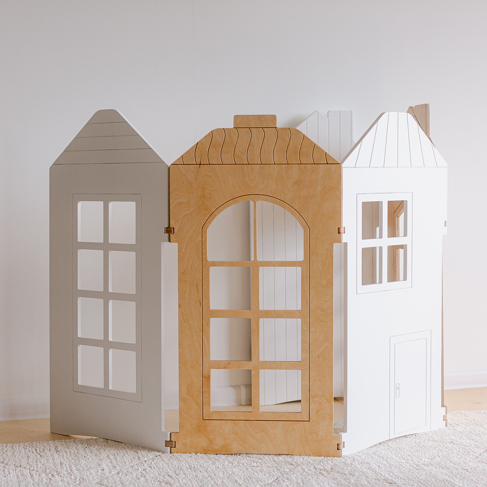 Ville en Zigzag - Gris Duck Woodworks