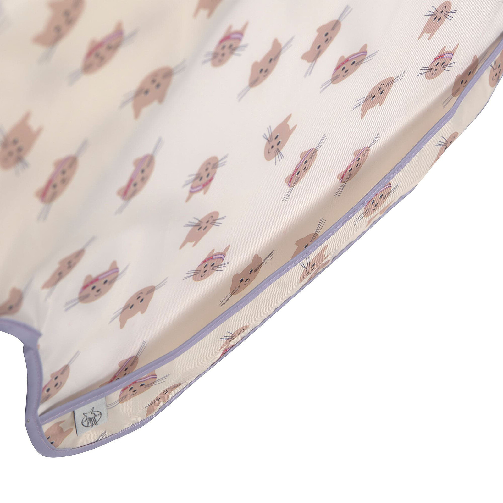 Achat Lot de 2 Bavoirs à Manches Longues Tiny Team Chat - 6/24 Mois 