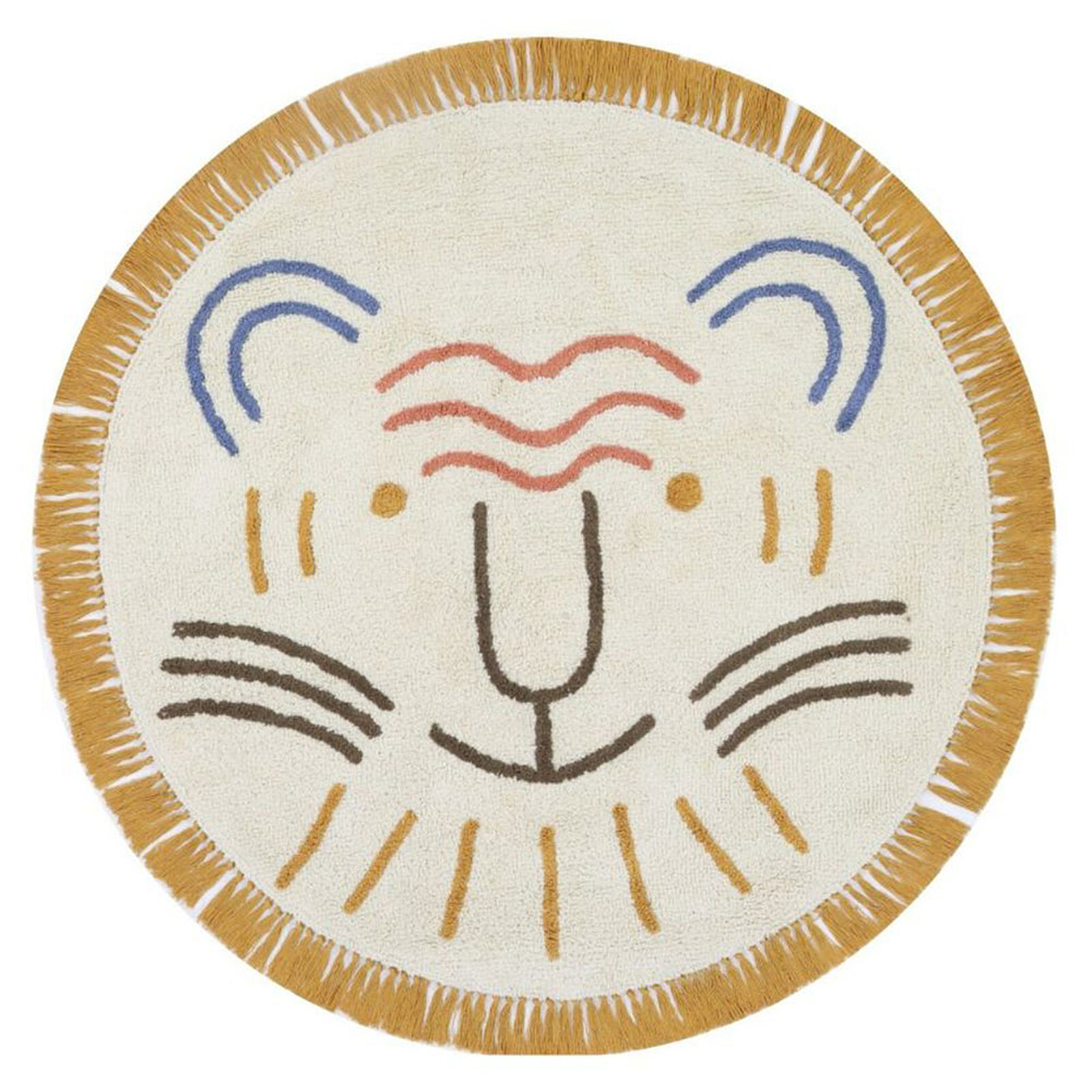 Tapis Lion Leo - Ø 100 cm Tapis Petit