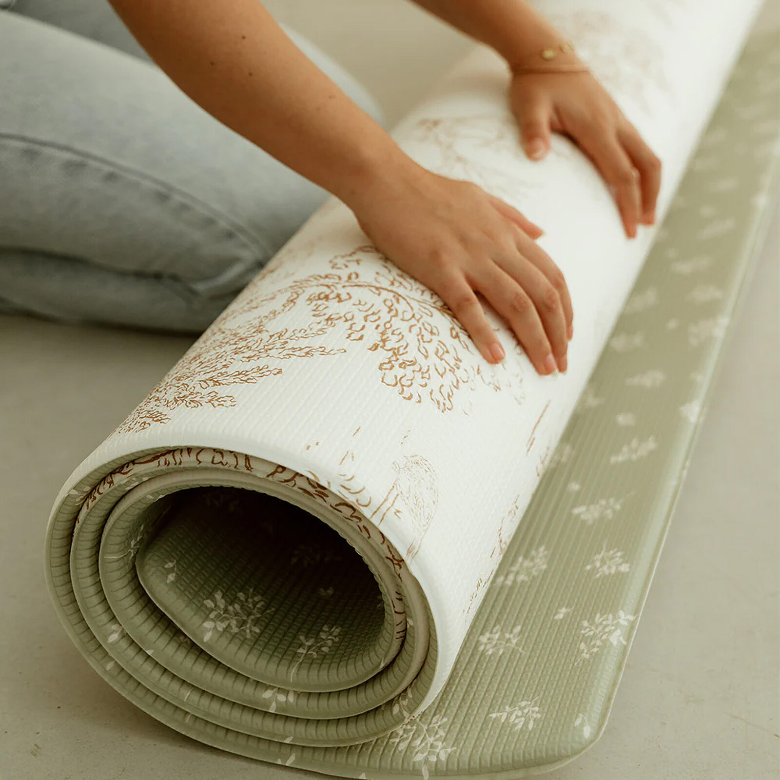 Tapis de Jeux L Réversible - Le Bambino pas cher