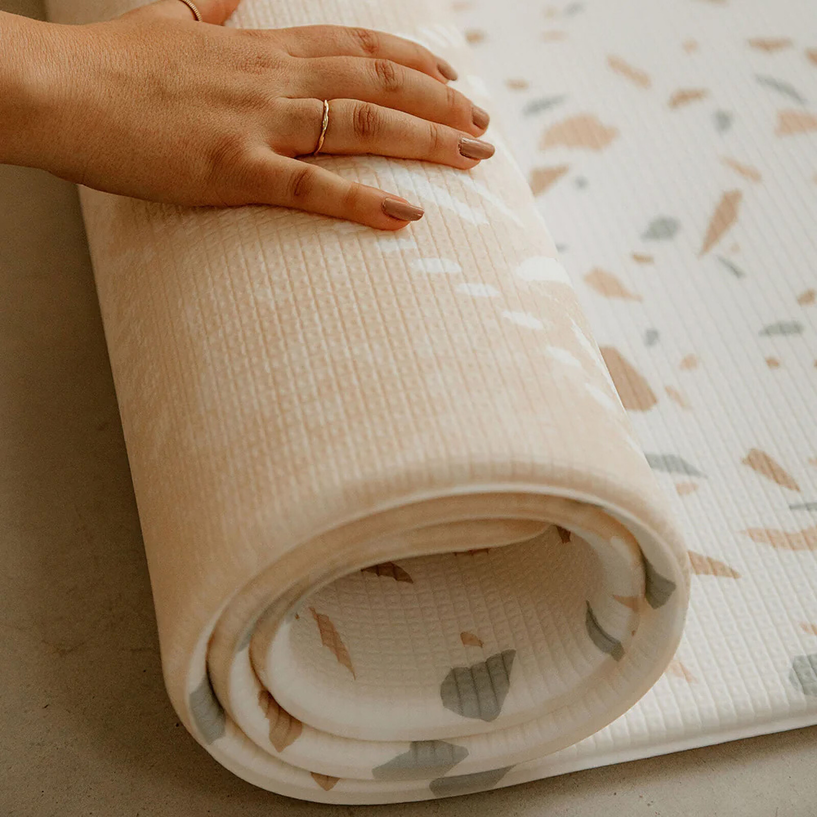 Tapis de Jeux L Réversible - Le Granite pas cher