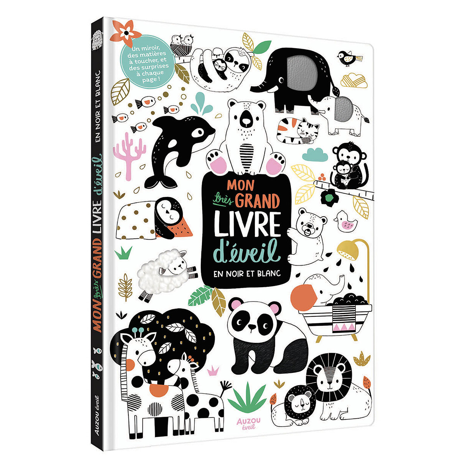 Mon Très Grand Livre d'Eveil - En Noir et Blanc Auzou